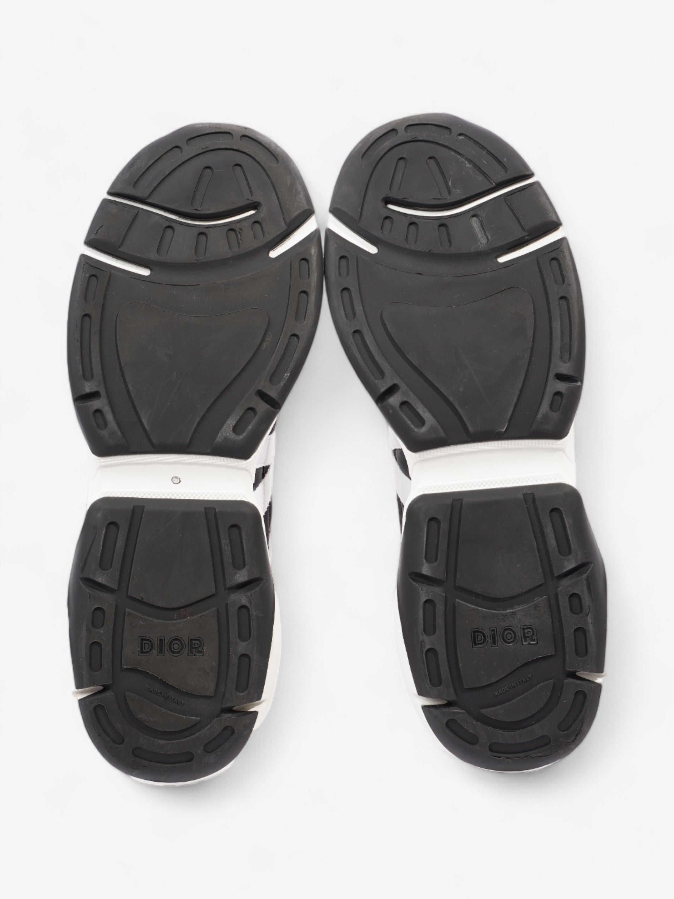 Christian Dior B24 Runtek Black / White Nylon EU 42 UK 9