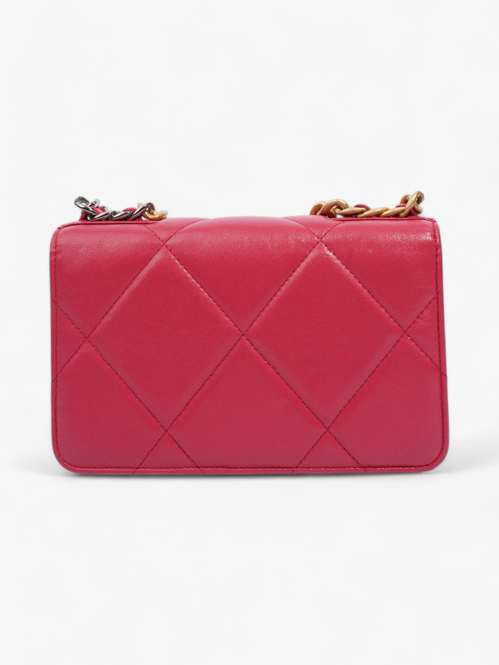 Chanel 19 Wallet on Chain Pink Lambskin Leather