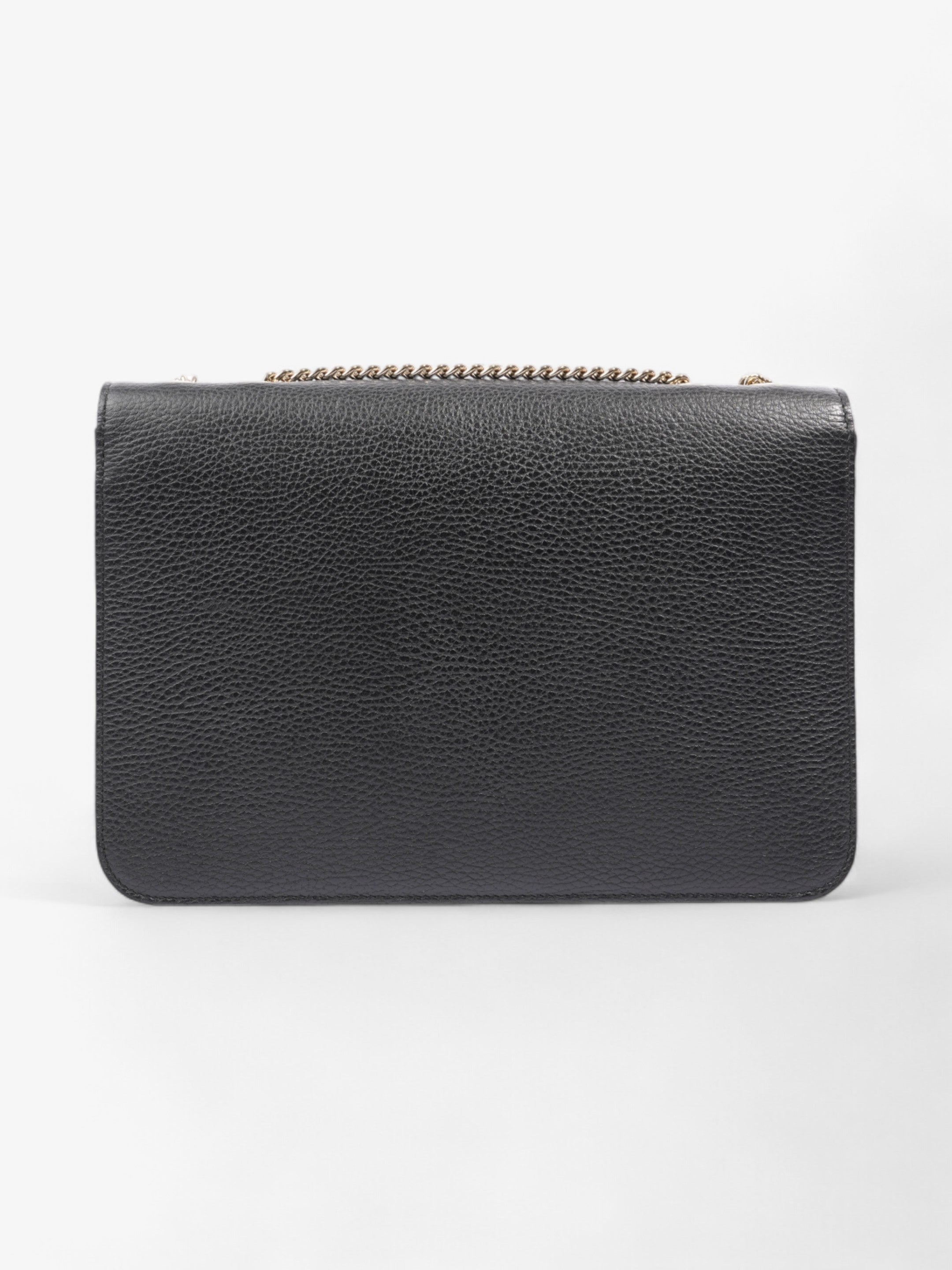 Gucci Interlocking G Bag Black Leather