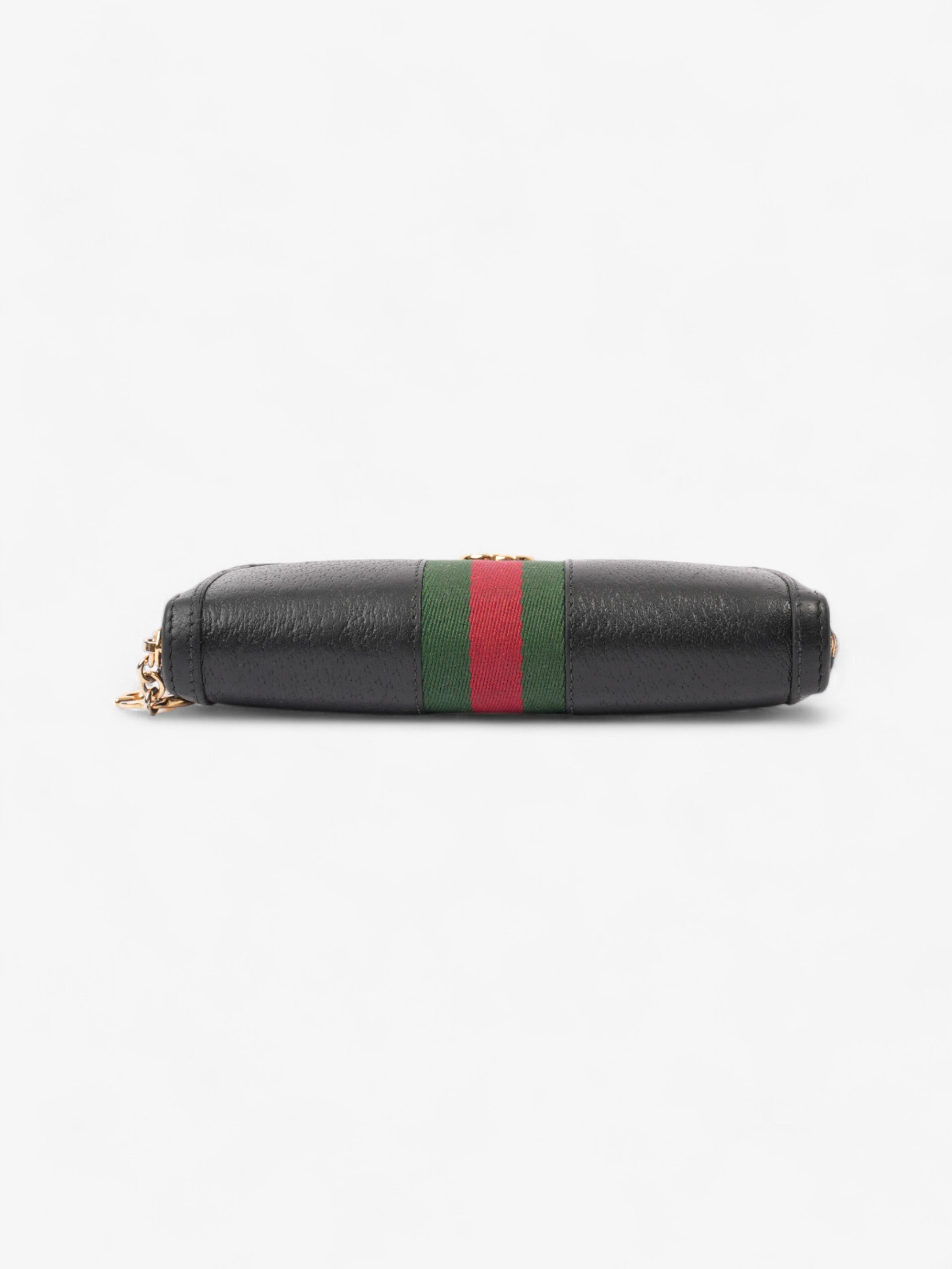 Gucci Continental Wallet Black / Red / Green Leather