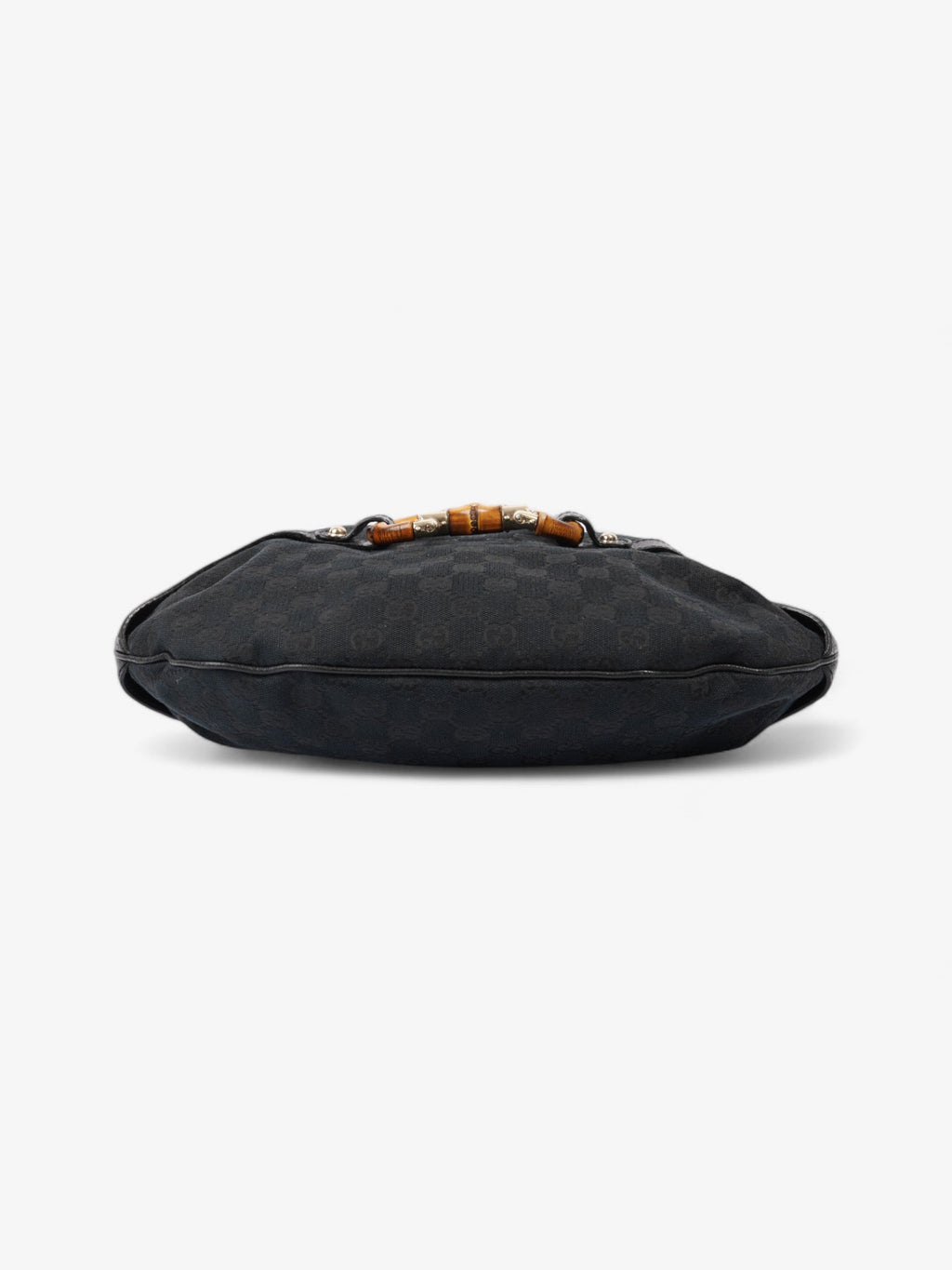 Gucci Amalfi Horsebit Hobo GG Supreme / Black / Brown Canvas