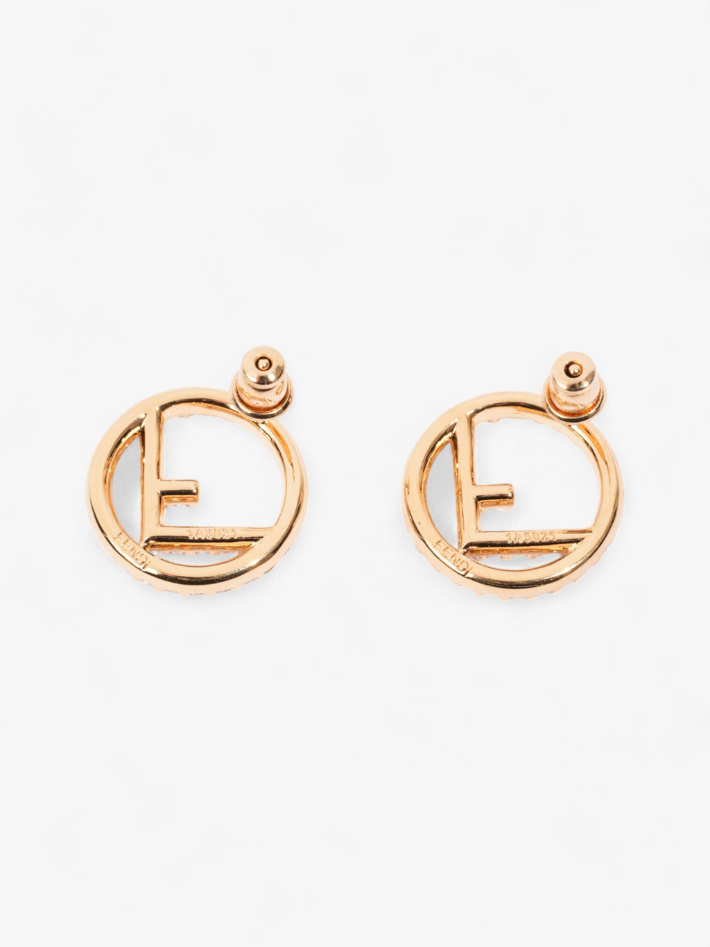 Fendi F is Fendi Earrings Gold Base Metal