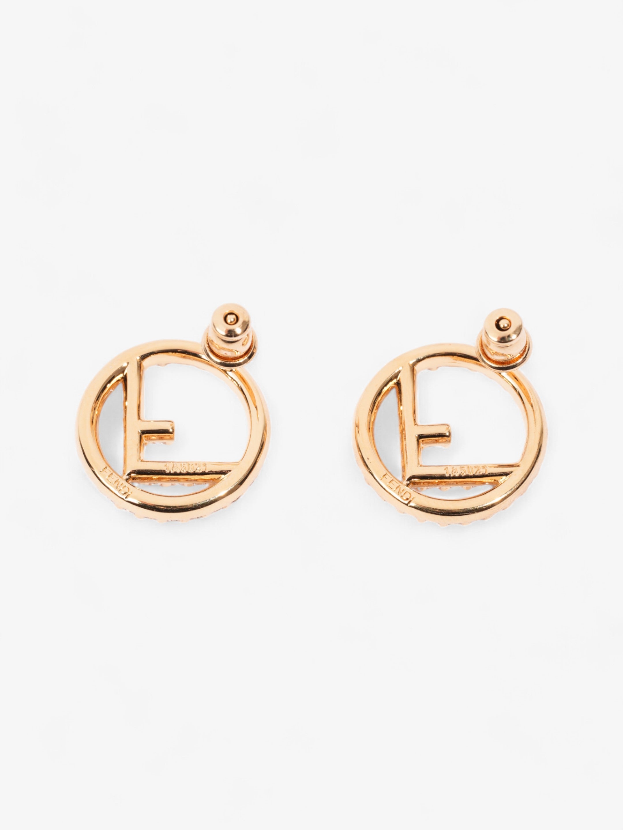 Fendi F is Fendi Earrings Gold Base Metal
