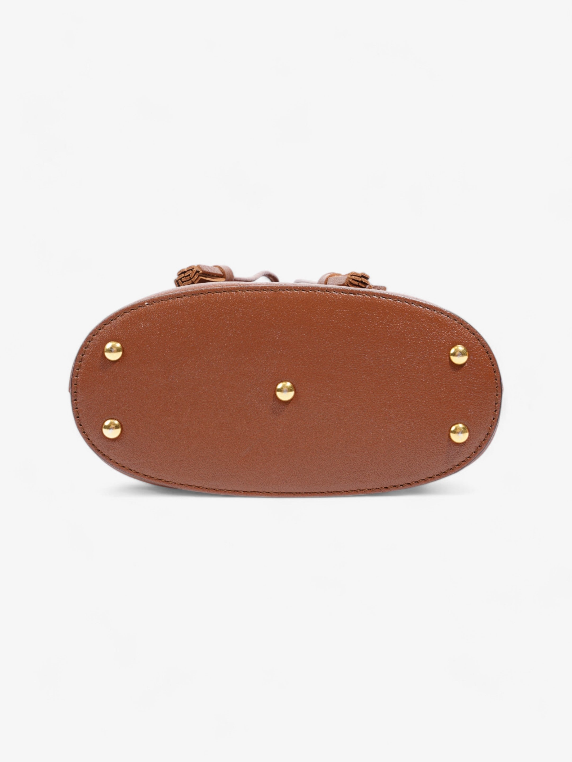 Gucci Diana Bucket Bag Brown Leather Mini
