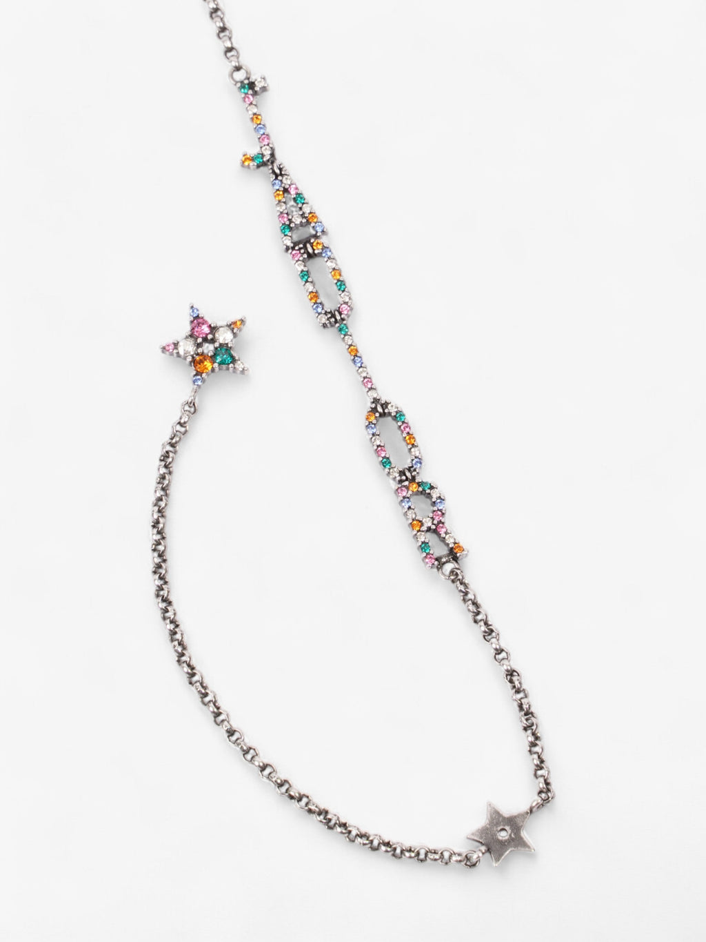 Christian Dior Jadior necklace Gunmetal Base Metal