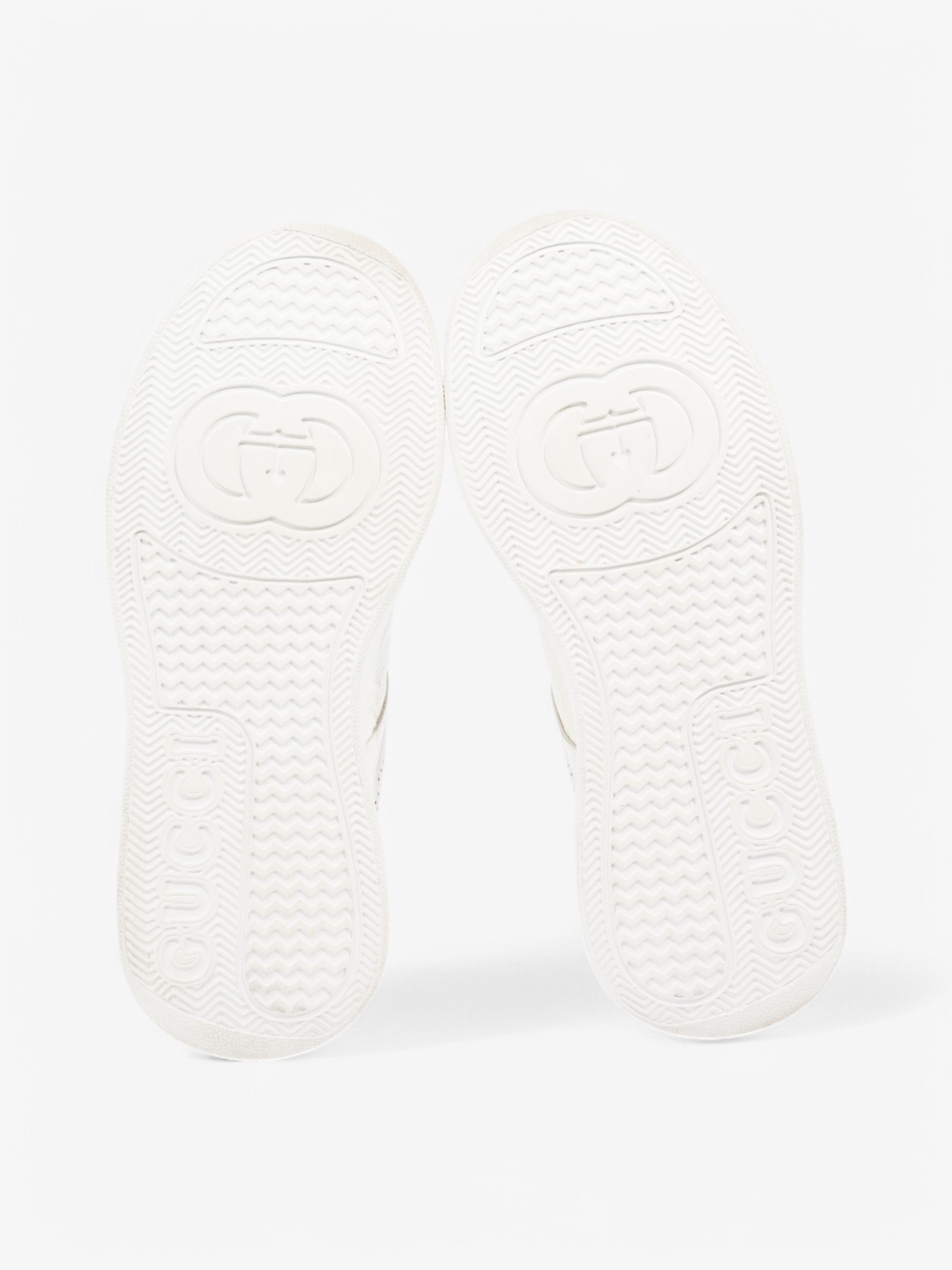 Gucci GG Embossed Chunky Sneakers White  Leather EU 41 UK 7