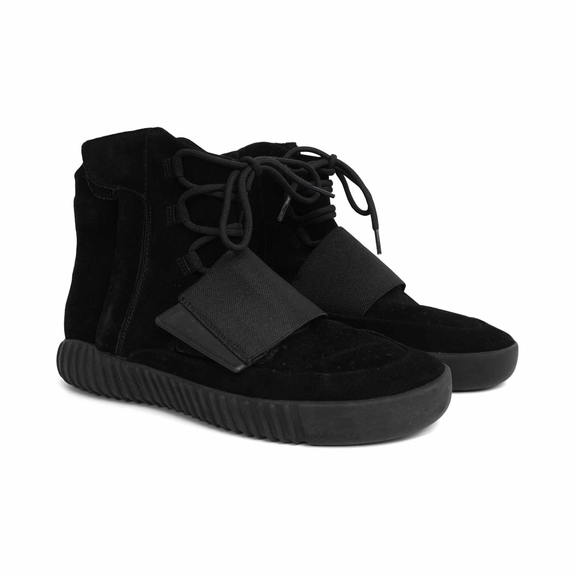 Adidas 'Yeezy Boost 750 Triple Black' Sneakers - Men's 43.5