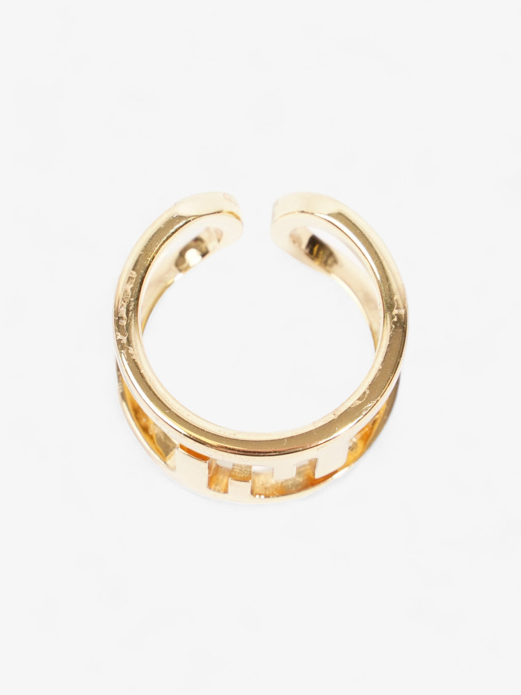 Fendi O'Lock Ring Gold Base Metal Medium (55mm)
