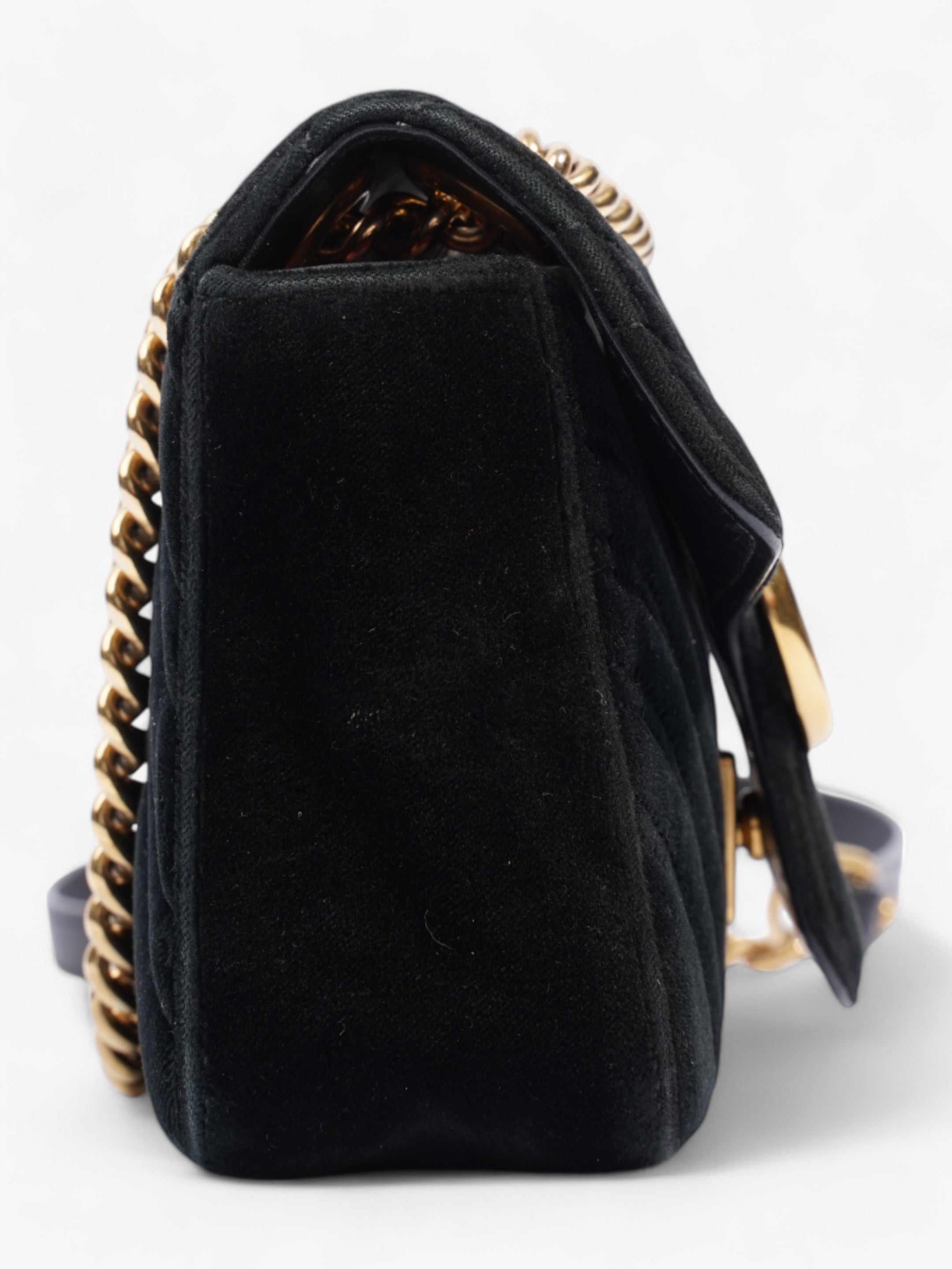 Gucci GG Marmont Black Velvet Mini