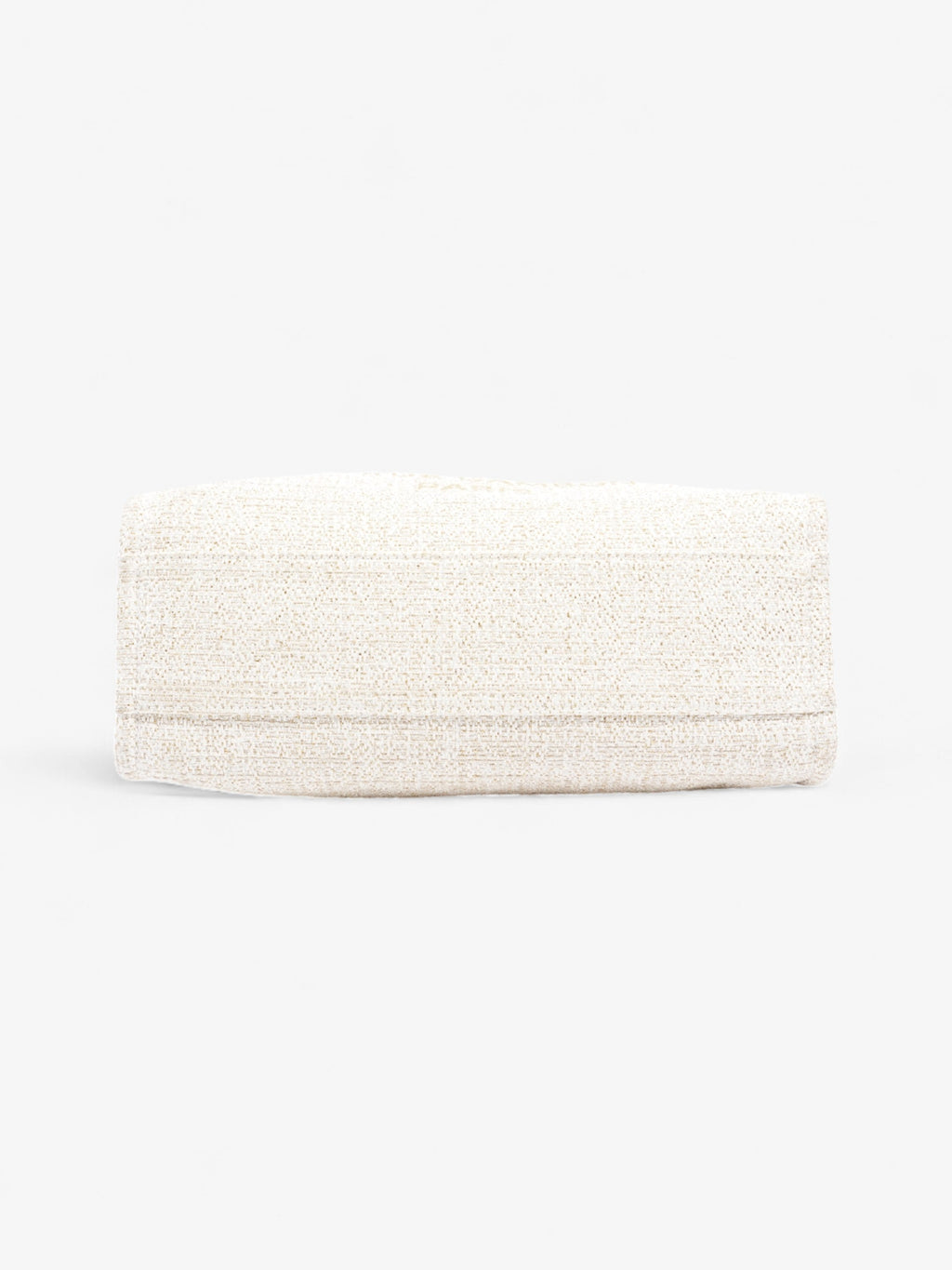 Chanel Deauville Tote Ivory Canvas Small