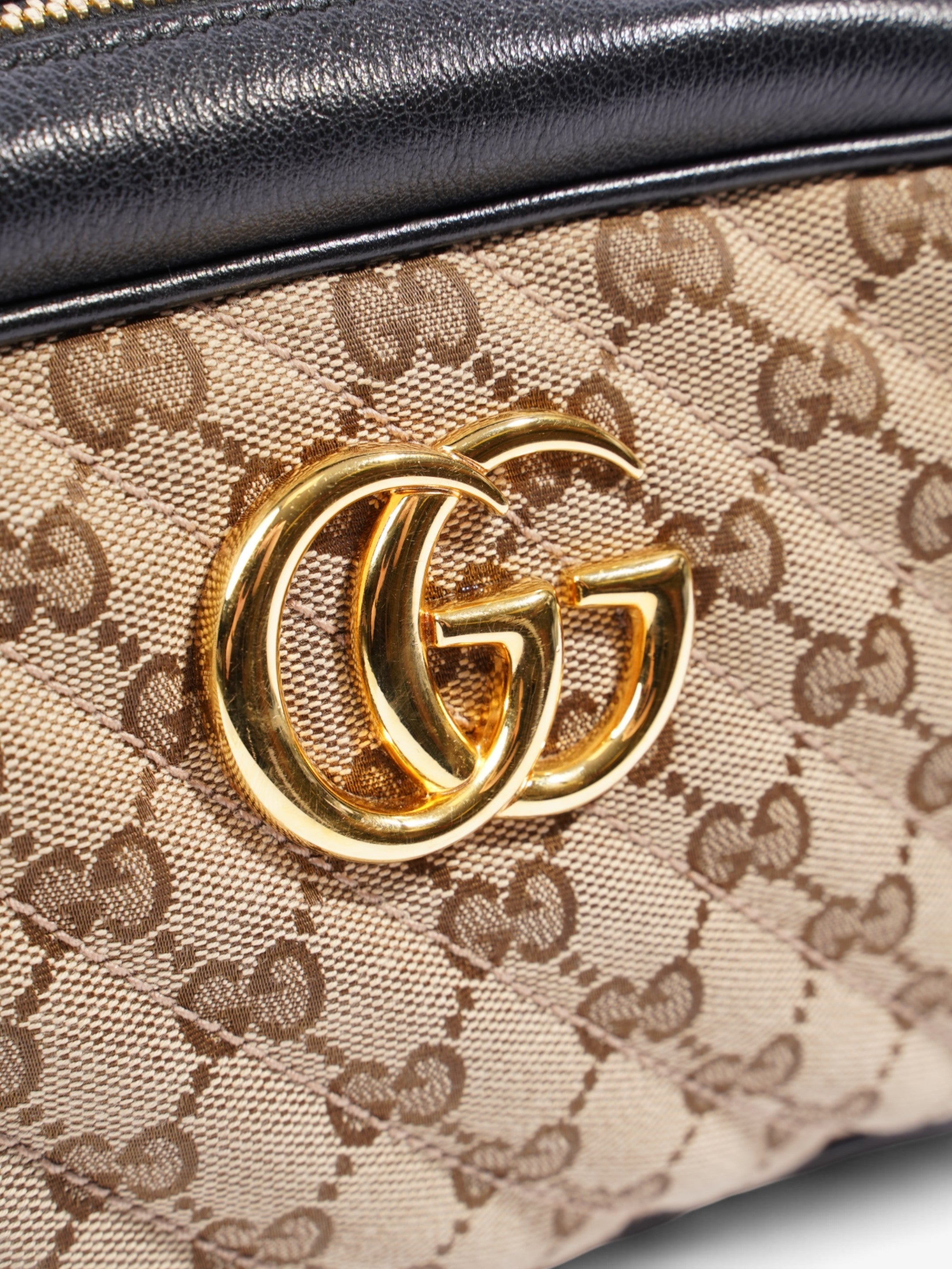 Gucci GG Marmont Camera GG Supreme / Black Canvas Small