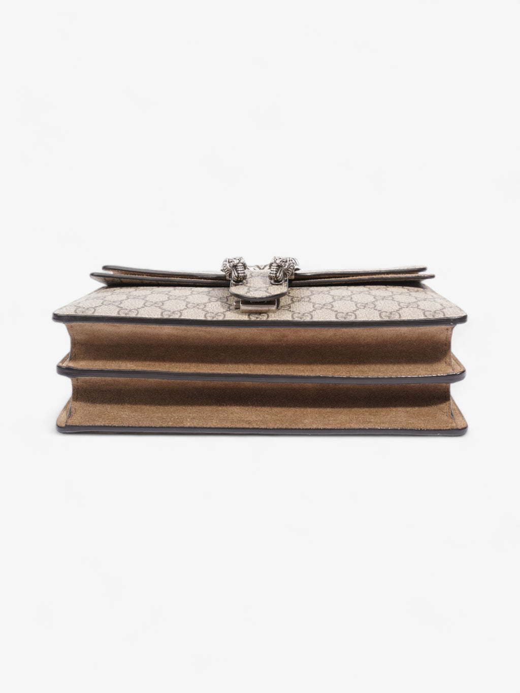 Gucci Dionysus Beige And Ebony GG Supreme Coated Canvas Small