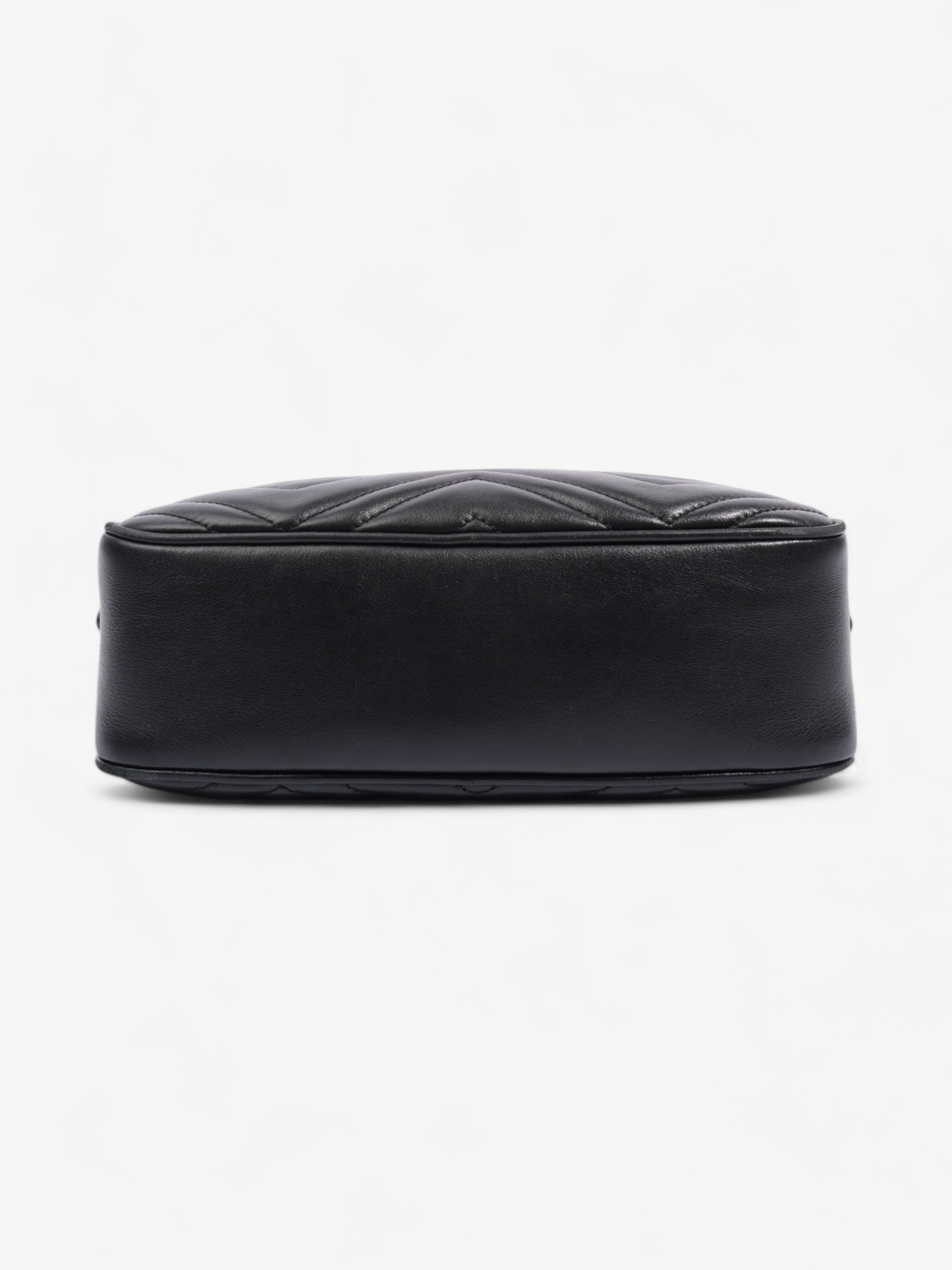 Gucci Marmont Black Matelasse Leather Small