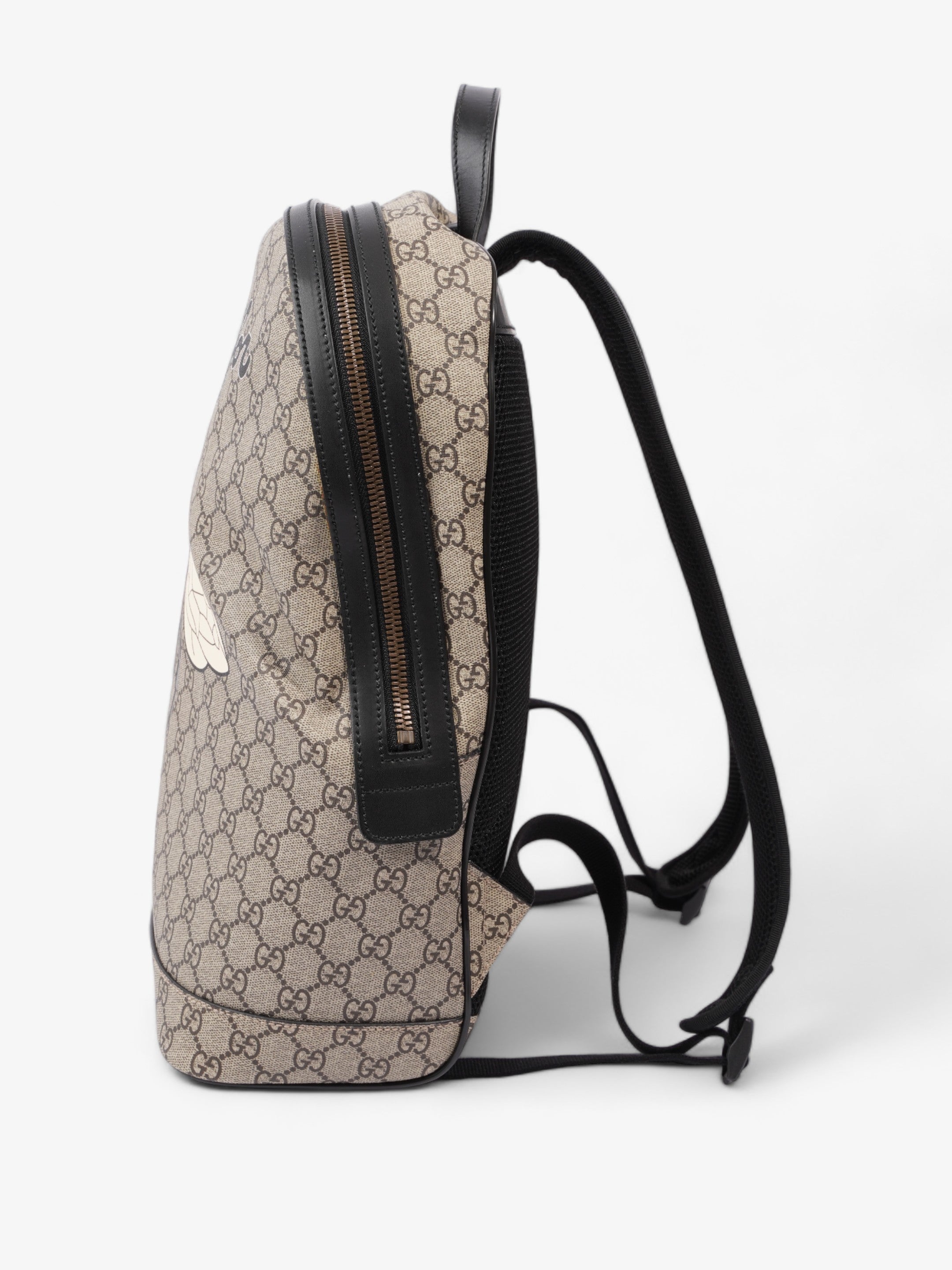 Gucci Blind For Love Beige And Ebony GG Supreme / Black Coated Canvas