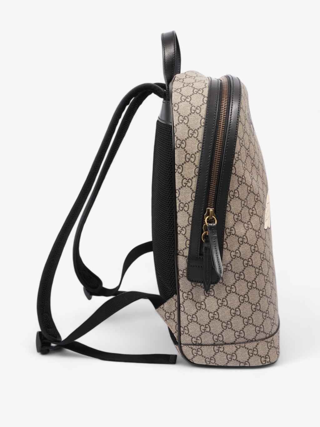 Gucci Blind For Love Beige And Ebony GG Supreme / Black Coated Canvas