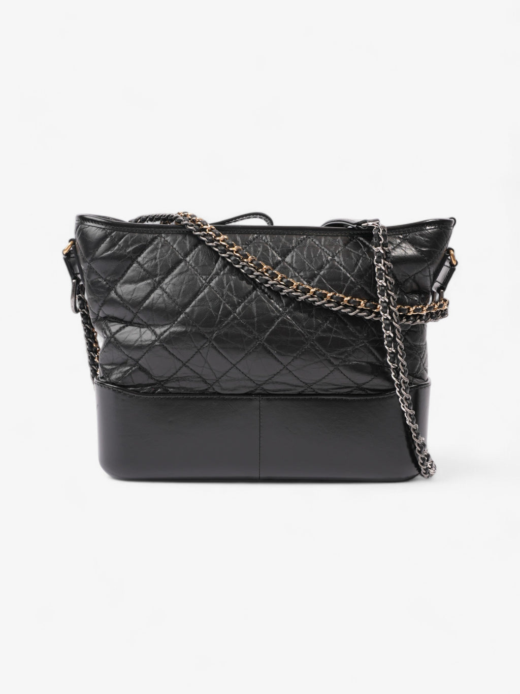 Chanel Gabrielle Black Leather