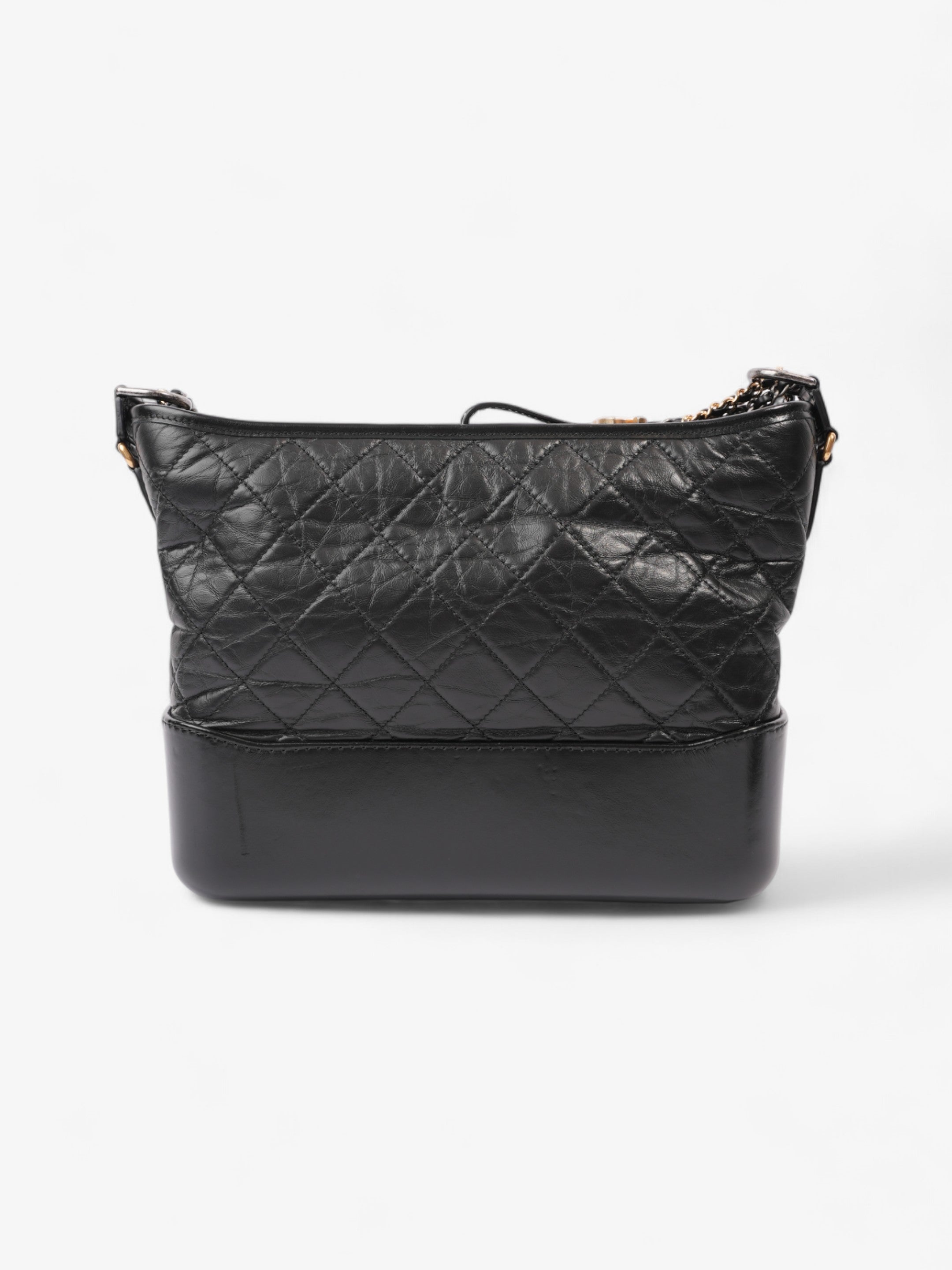 Chanel Gabrielle Black Leather