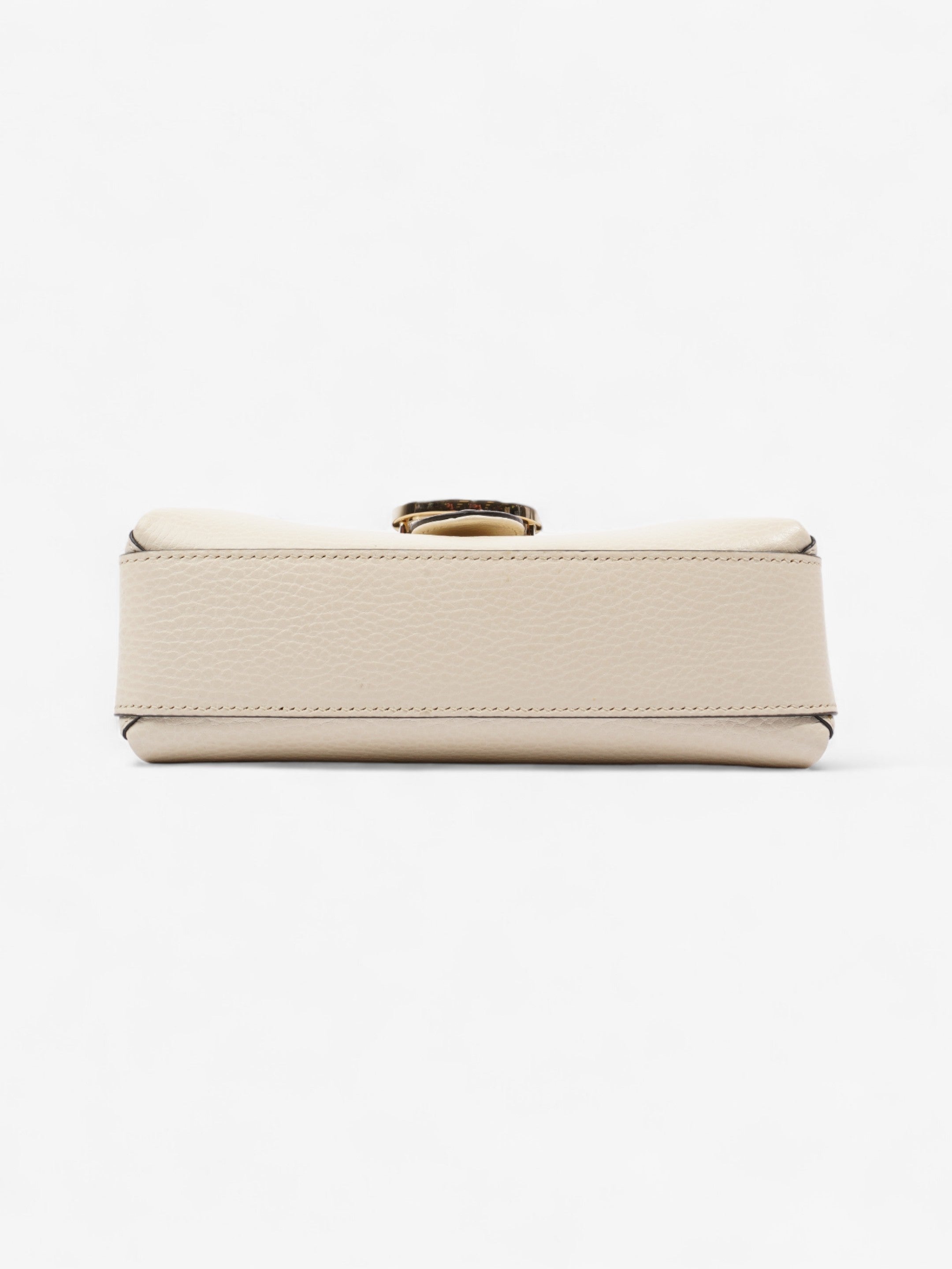 Gucci Interlocking G Dollar Bag White Leather