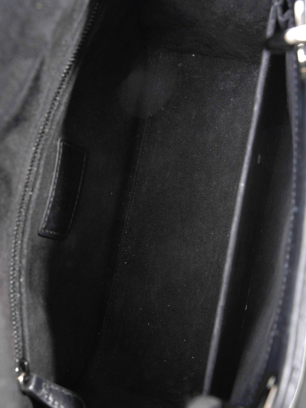 Christian Dior Lady Dior Black Lambskin Leather Medium
