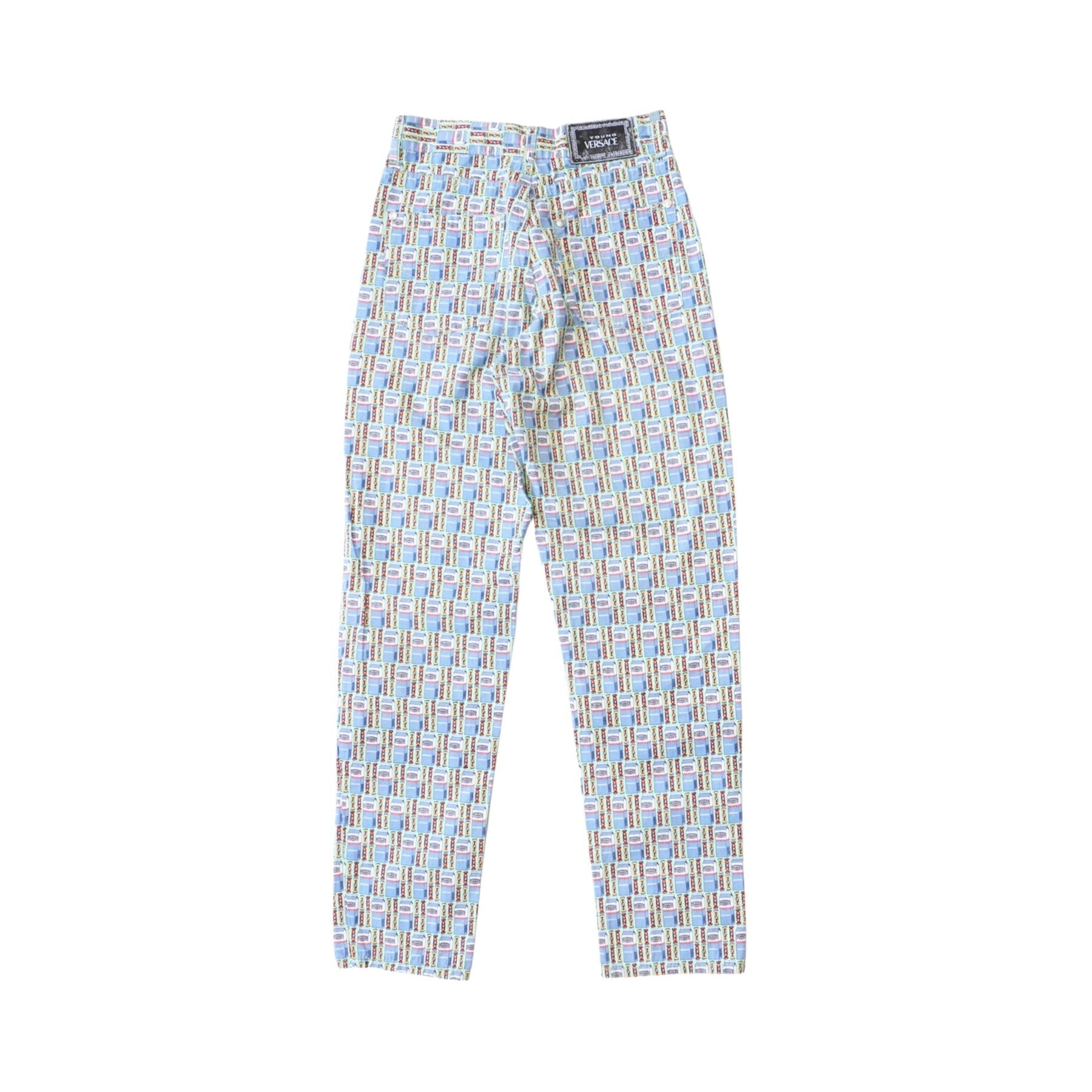 Young Versace Patterned Jeans - Kid's 10