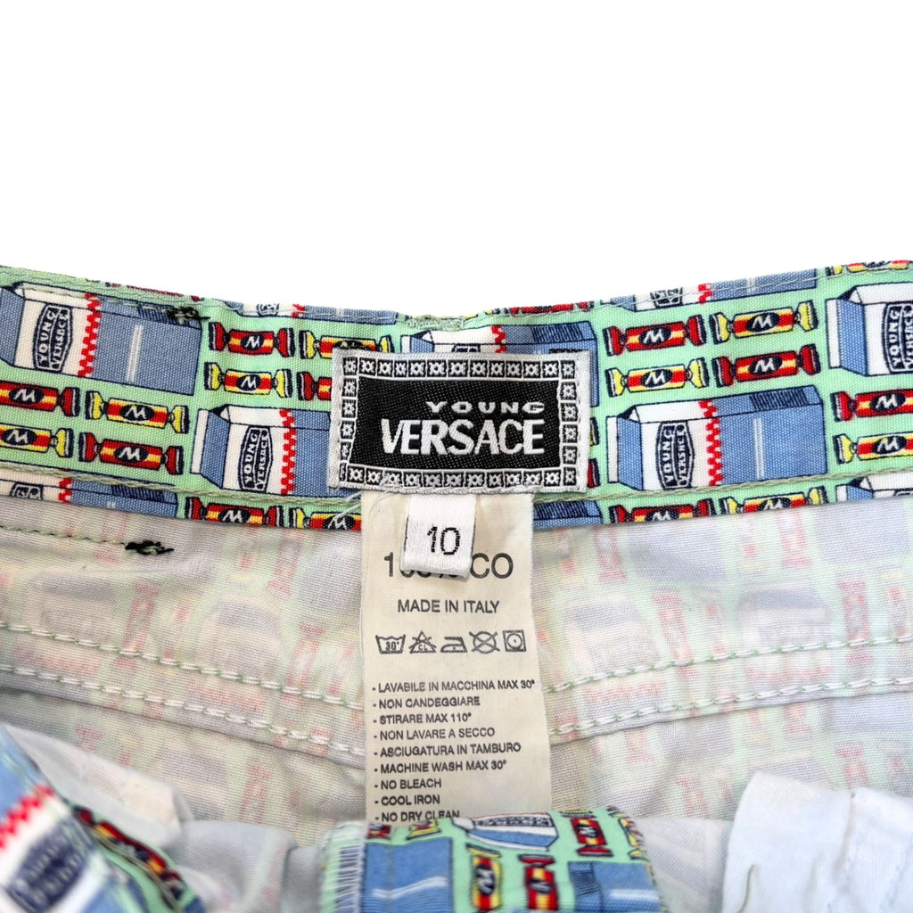 Young Versace Patterned Jeans - Kid's 10