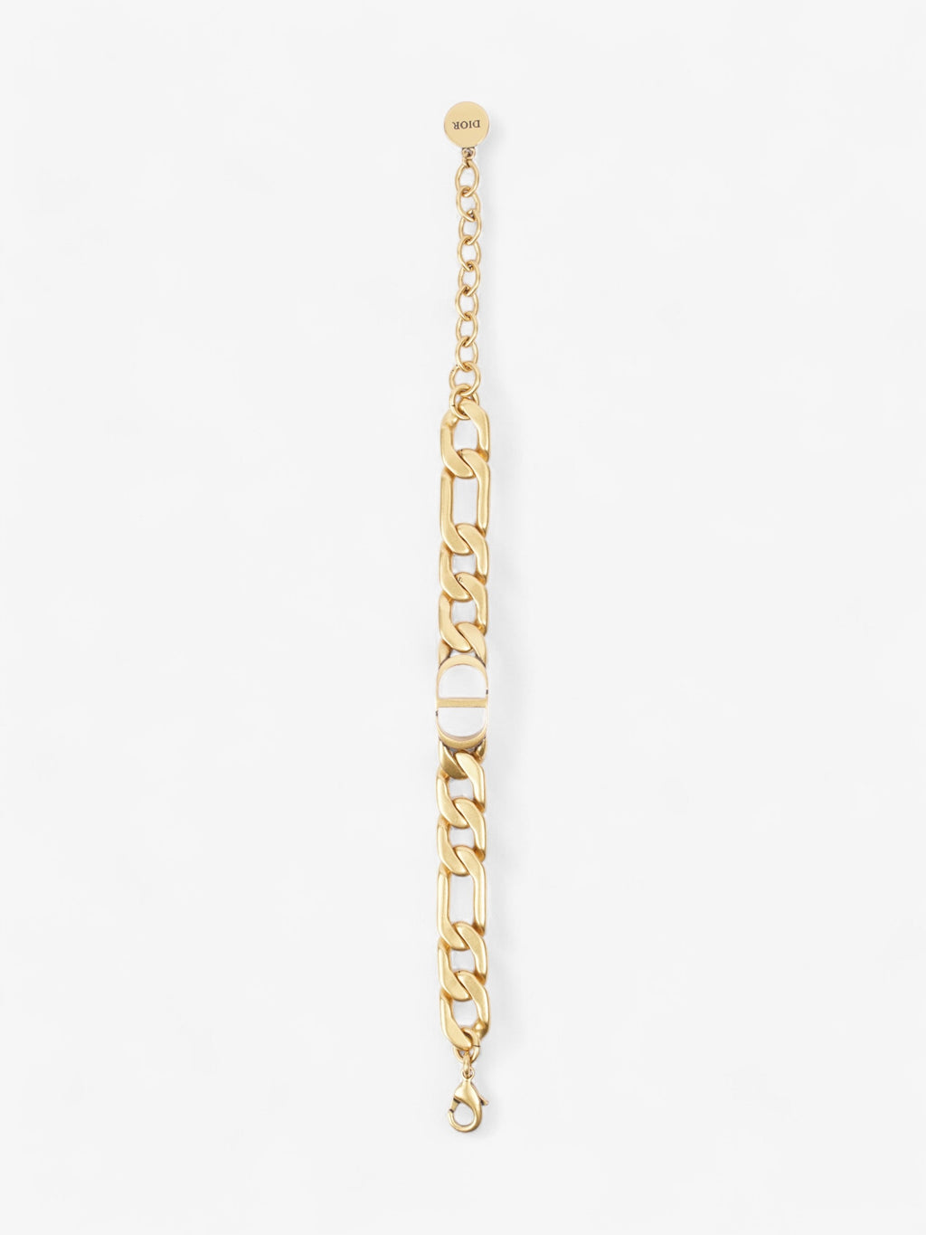 Christian Dior CD Bracelet Gold Base Metal