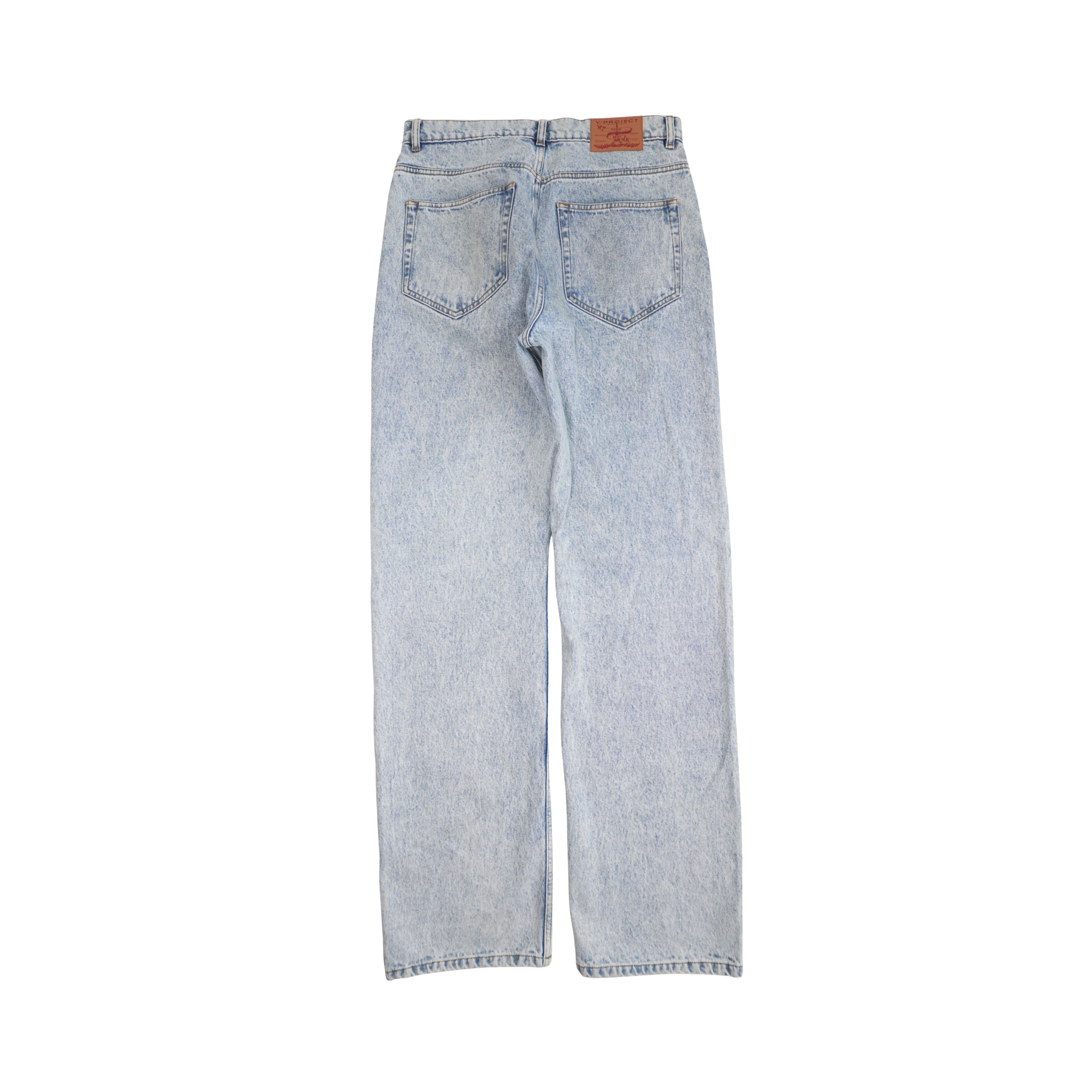 Y/Project Wide-Leg Crystal Jeans - Unisex 34