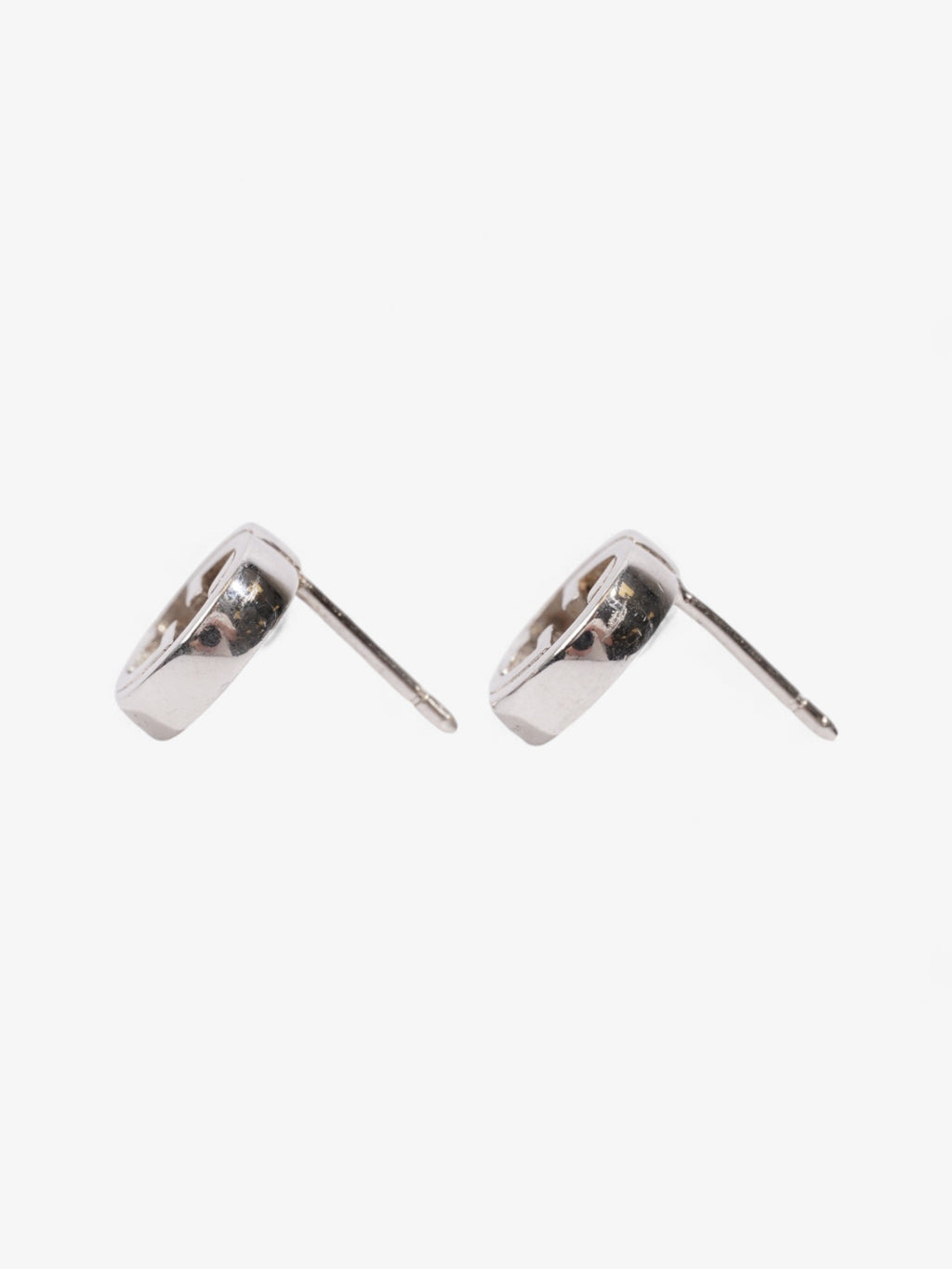 Gucci Interlocking G Earrings Silver Silver Sterling
