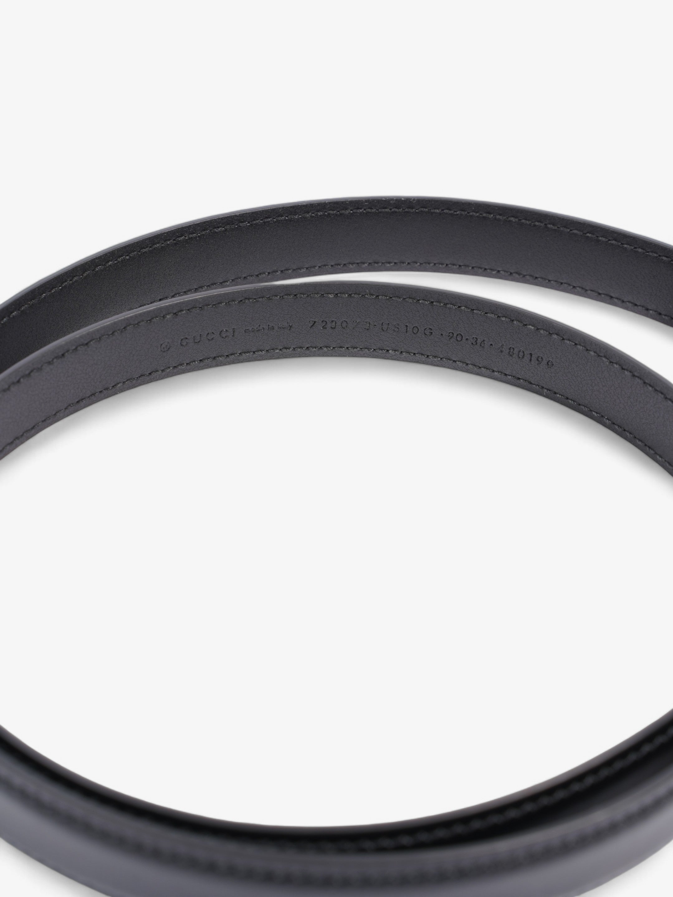 Gucci Blondie Belt Black Leather 90cm / 36"