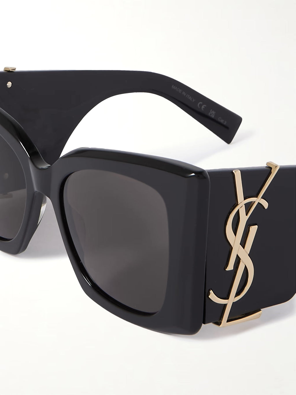 YSL SL M119F BLAZE OVERSIZES CAT-EYE SUNGLASSES