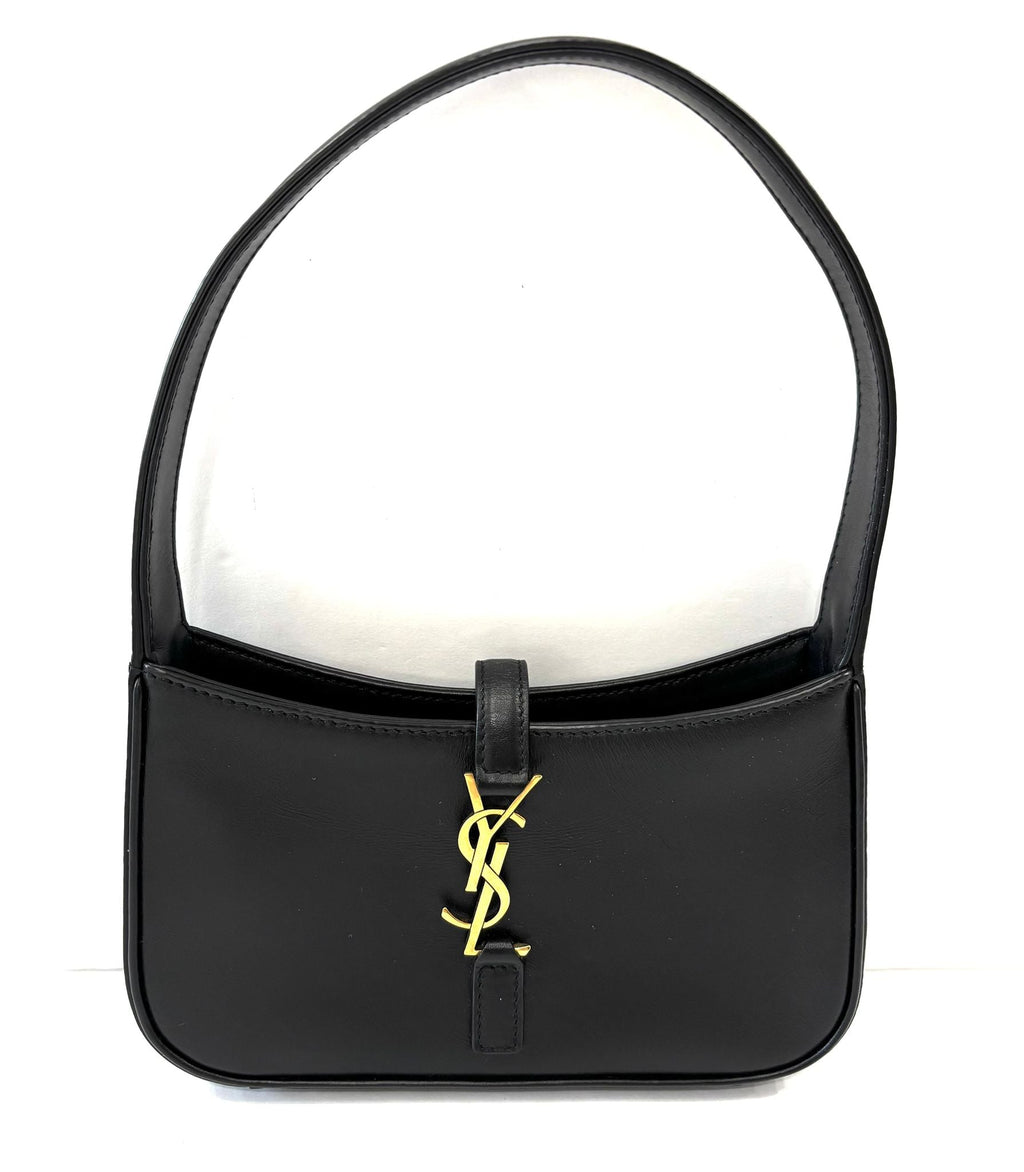 YSL LE 5 à 7 MINI LAMBSKIN LEATHER HOBO BAG