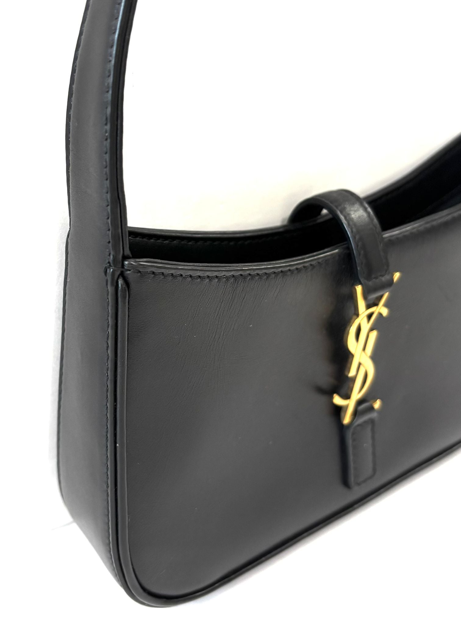 YSL LE 5 à 7 MINI LAMBSKIN LEATHER HOBO BAG