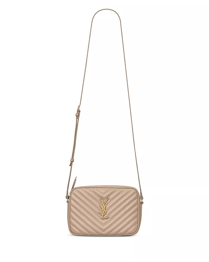 YSL QUILTED CALFSKIN LOU CAMERA CROSSBODY BAG