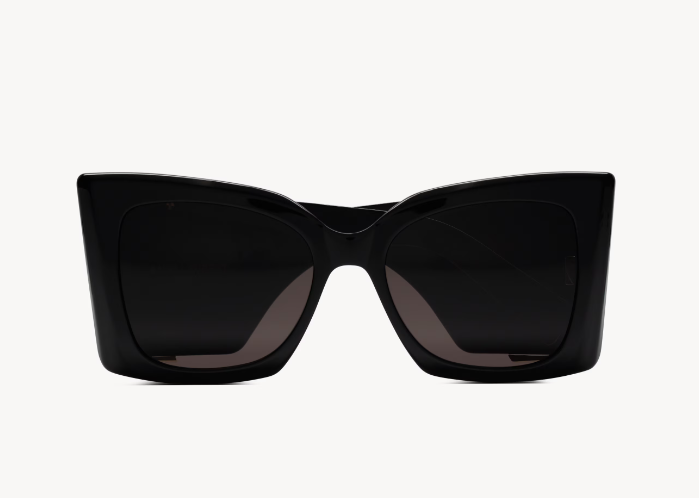 YSL SL M119F BLAZE OVERSIZES CAT-EYE SUNGLASSES