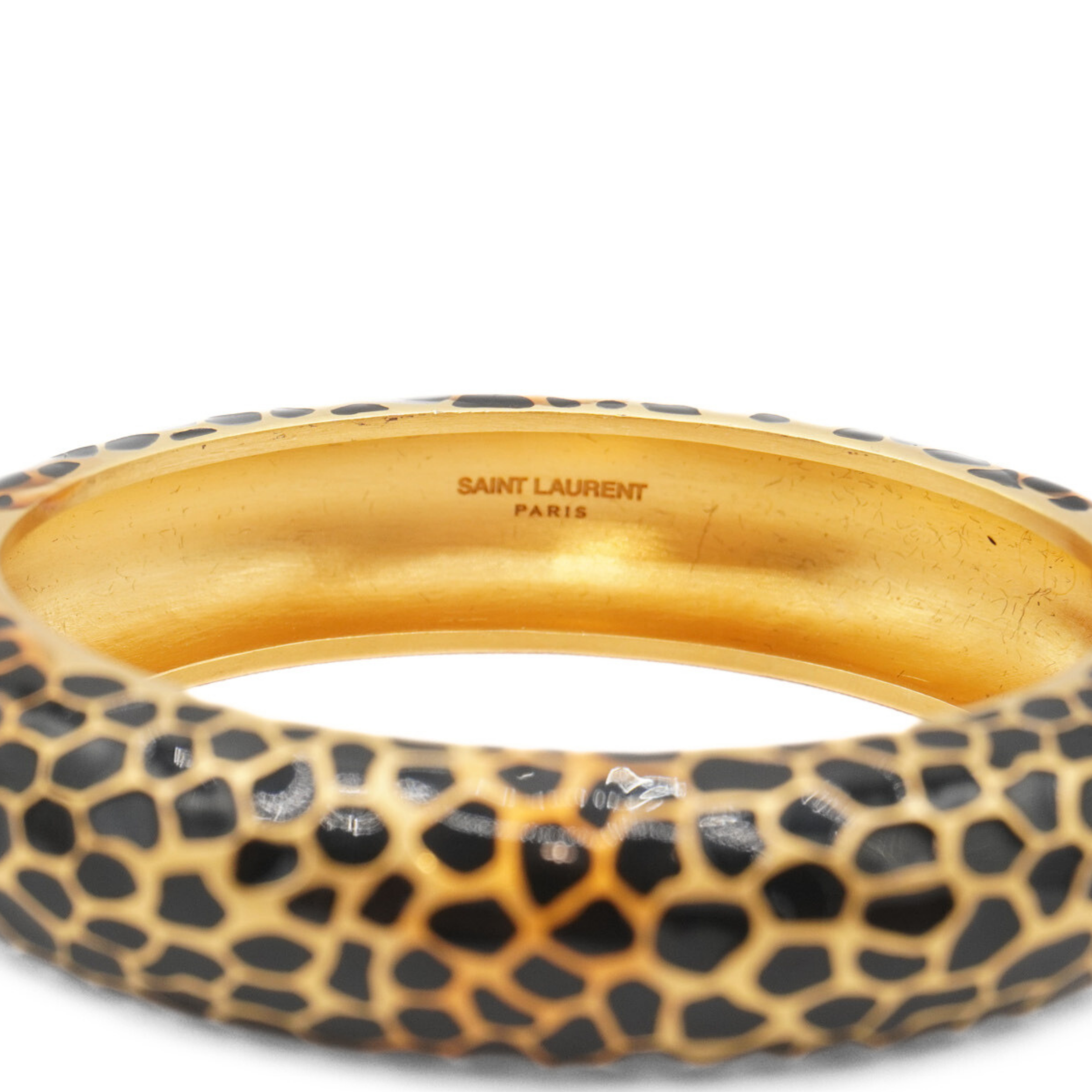Saint Laurent 'Animal Print' Bangle