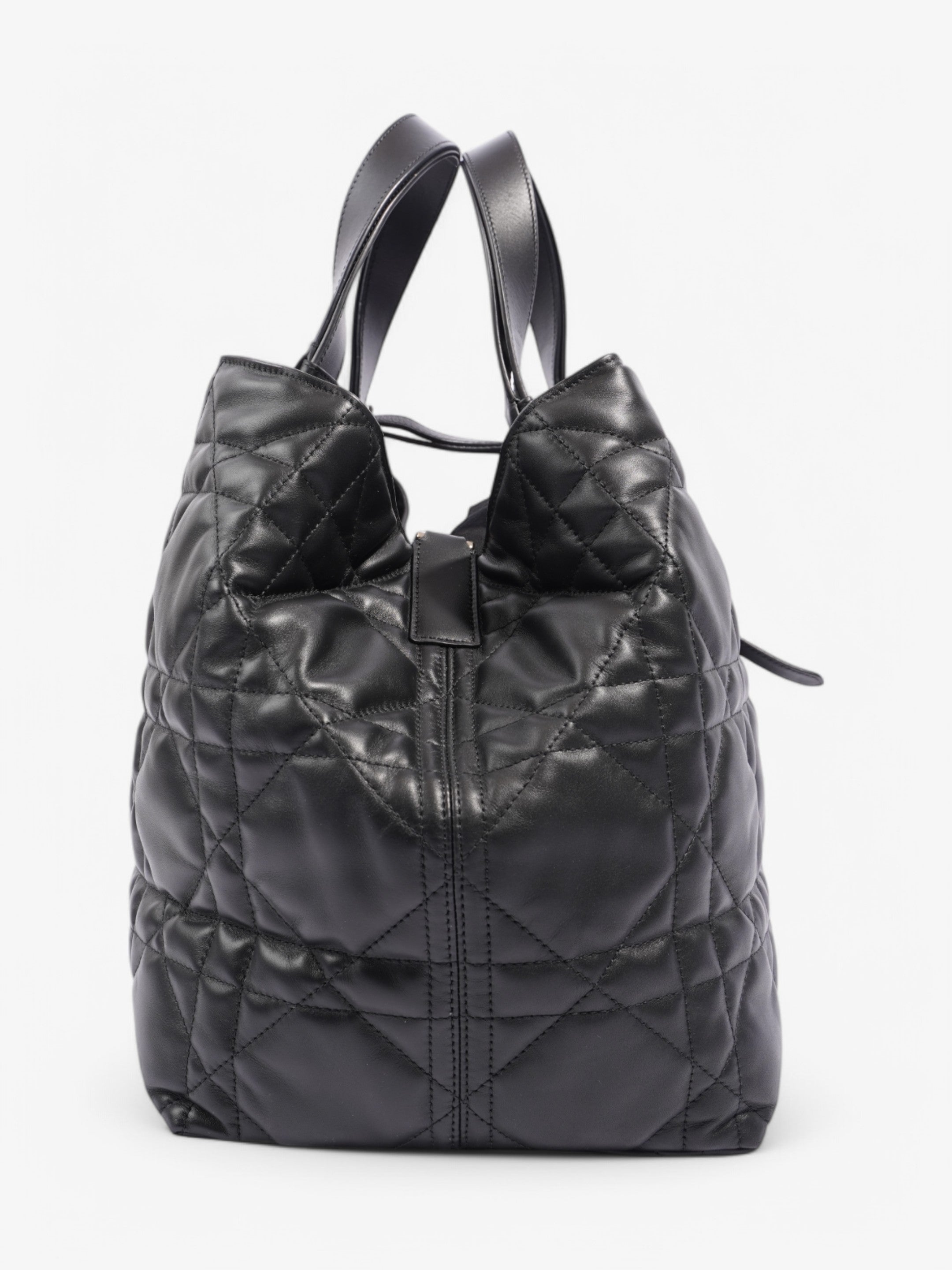Christian Dior Toujours Black Leather Large