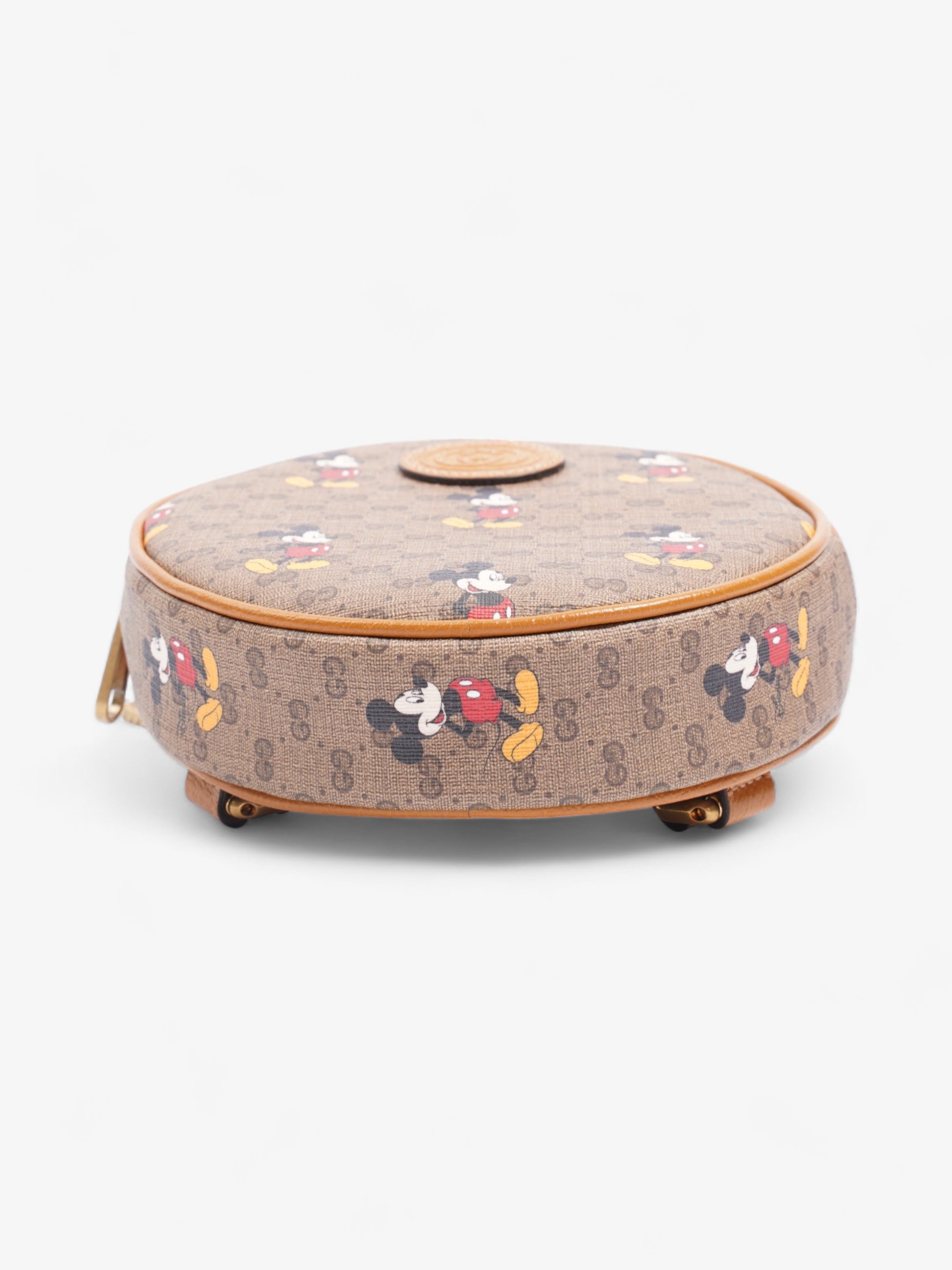 Gucci Gucci x Disney Round Mini Backpack GG Supreme Canvas