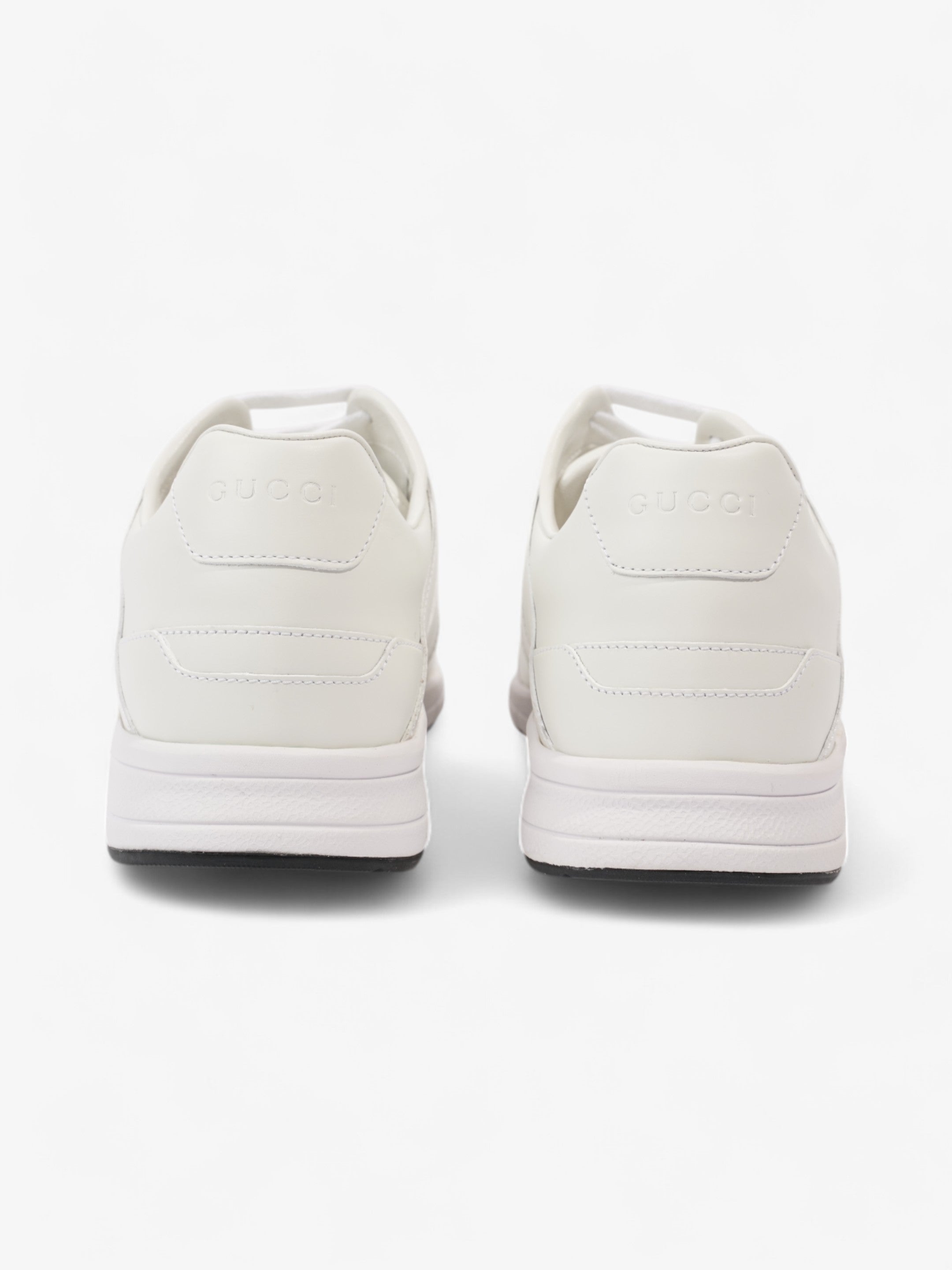 Gucci GG Low-top Sneakers White  Leather EU 39.5 UK 6.5