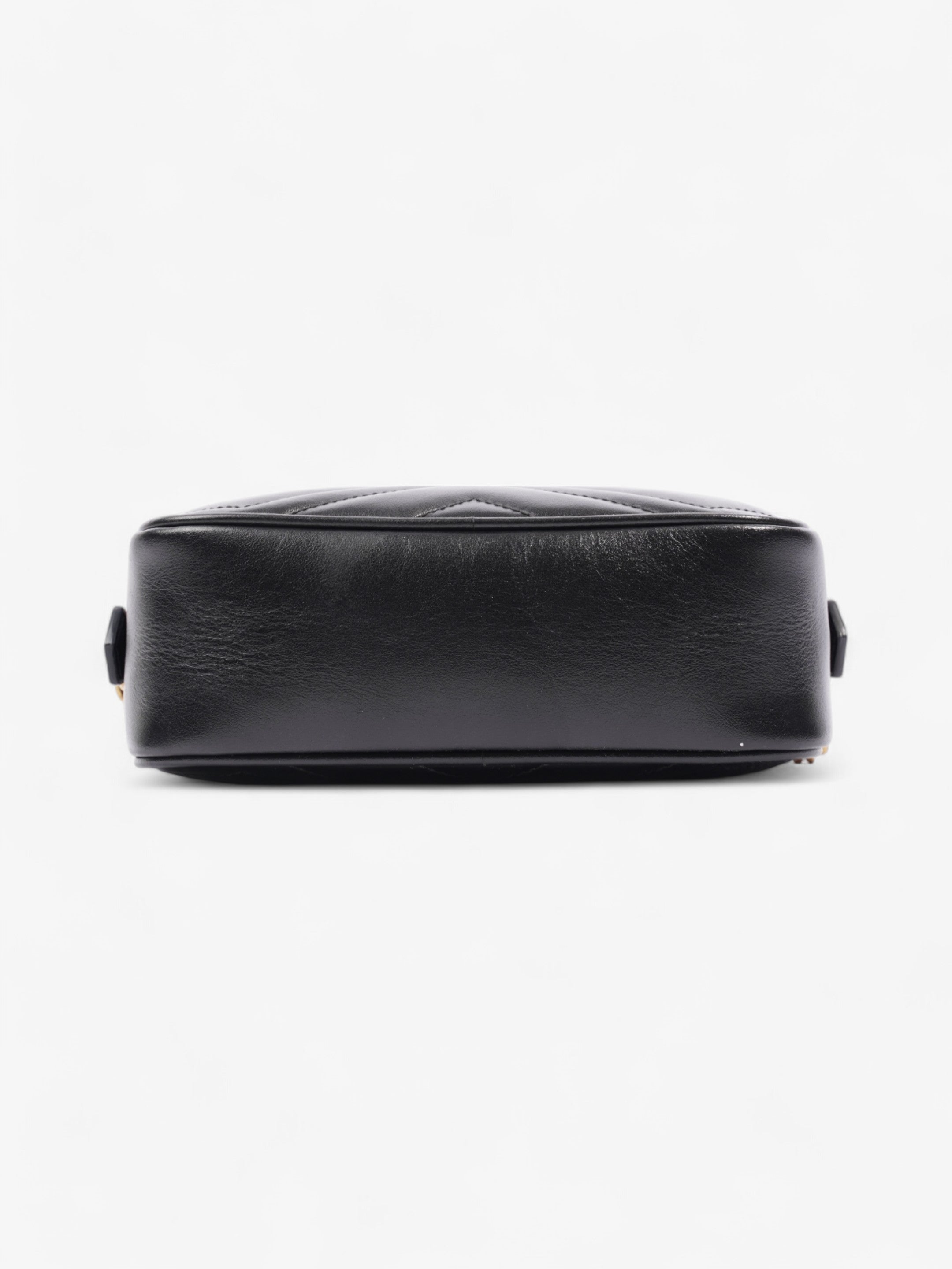 Gucci GG Marmont Black Matelasse Leather Mini