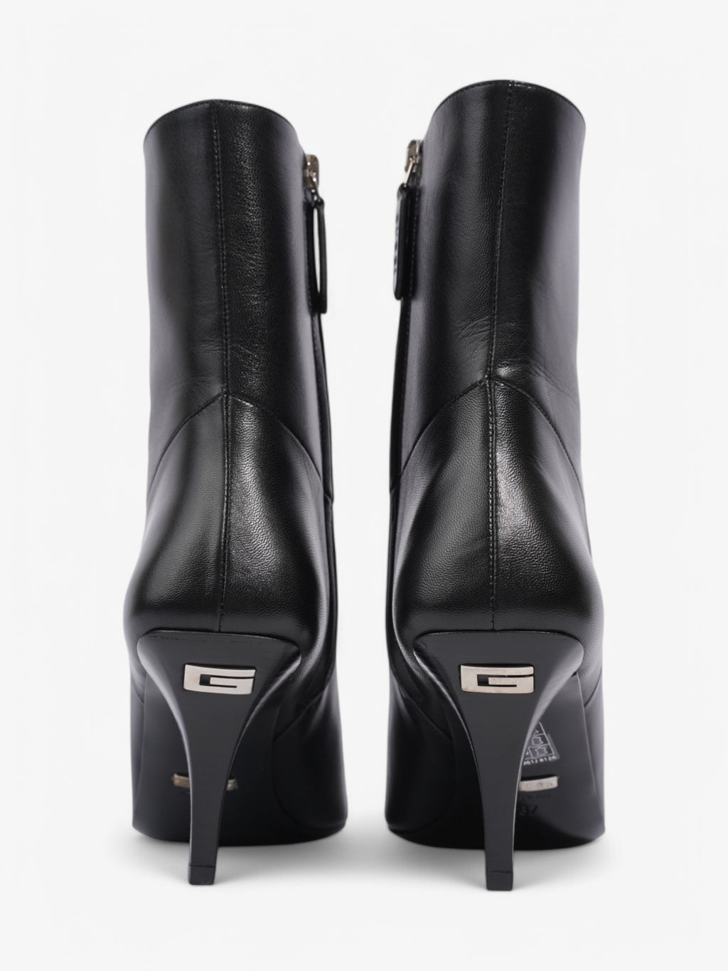 Gucci Ankle Boots 70 Black Leather EU 37 UK 4