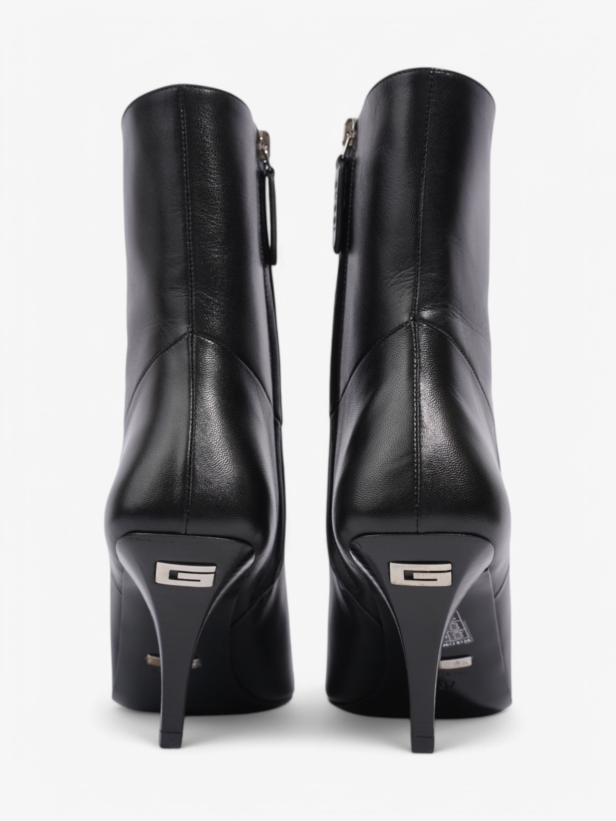 Gucci Ankle Boots 70 Black Leather EU 37 UK 4