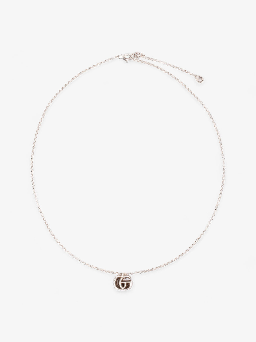 Gucci GG Necklace Silver Silver Sterling
