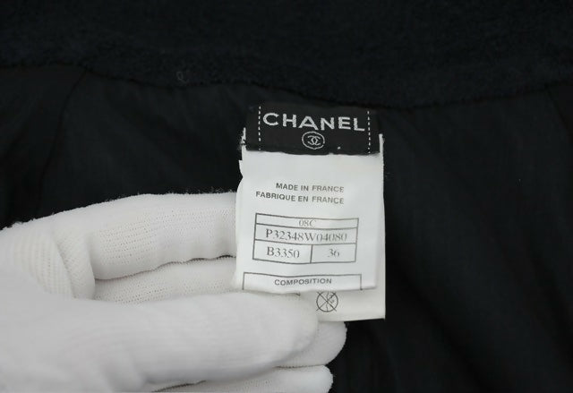 Chanel Vintage 2008 Sequin and Terry Midnight Cloth Jacket