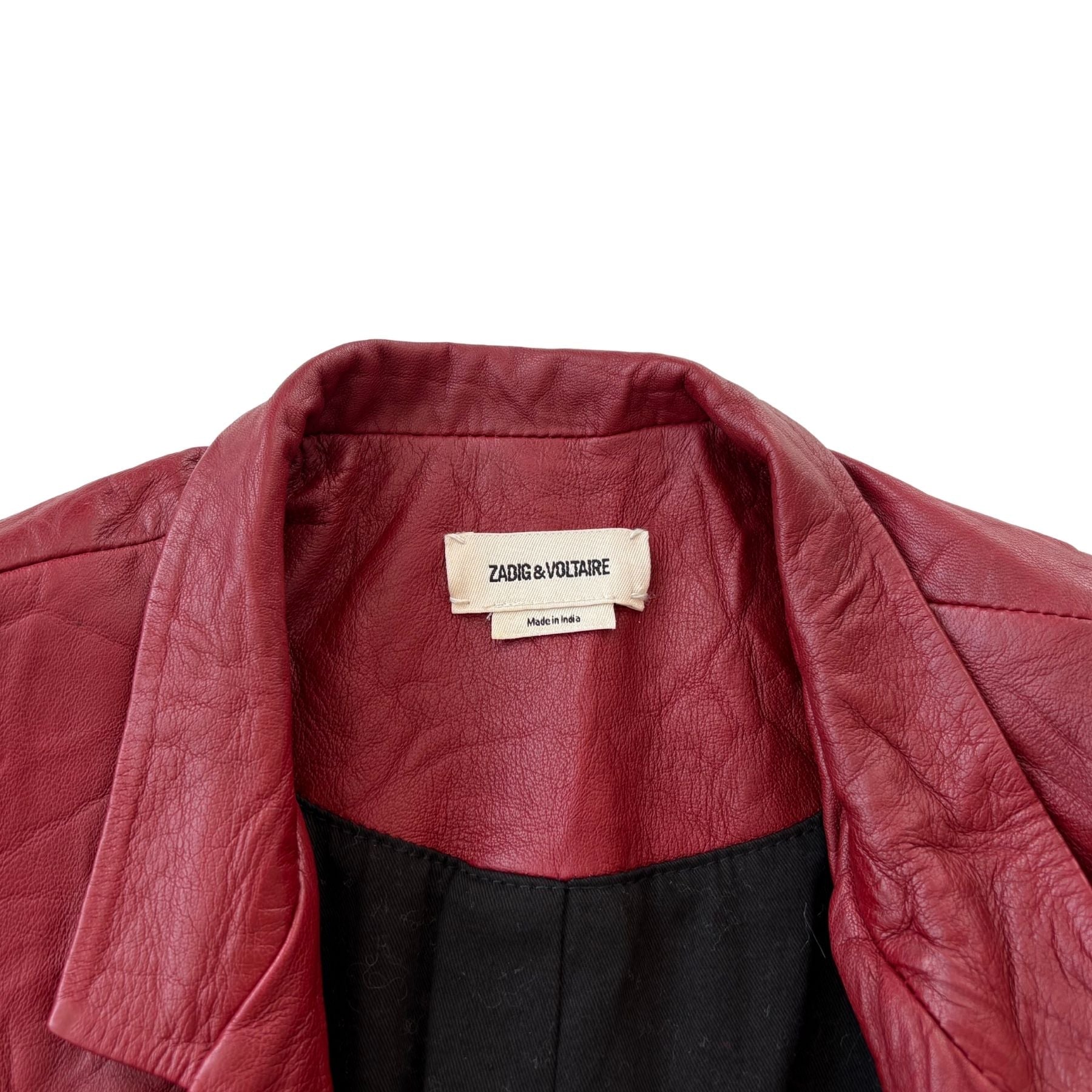 Zadig & Voltaire Leather Jacket - Women's 34