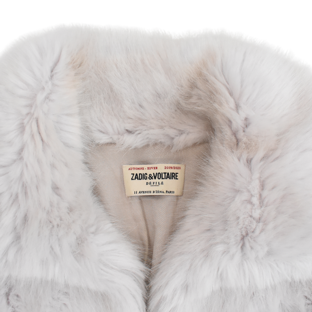 Zadig & Voltaire Faux Fur Coat - Women's S