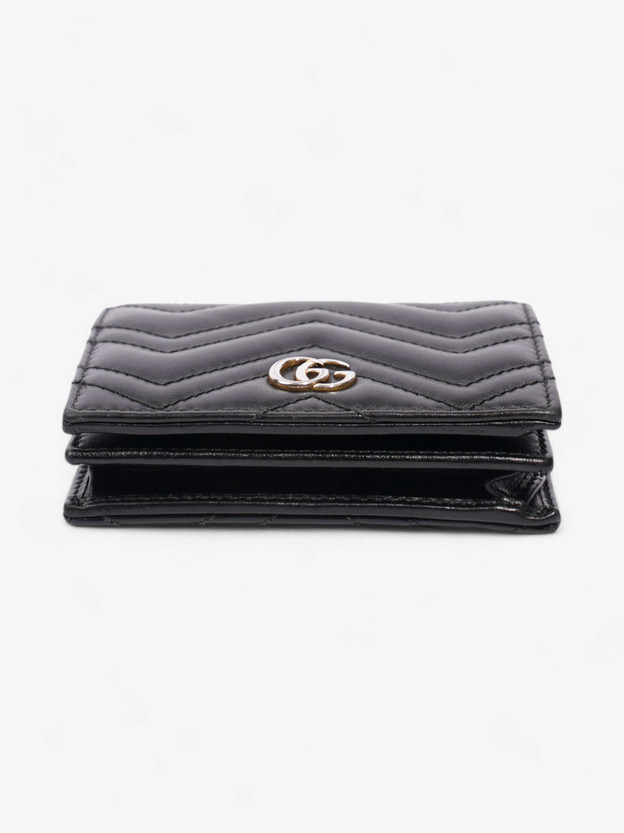 Gucci GG Marmont Wallet Black Leather