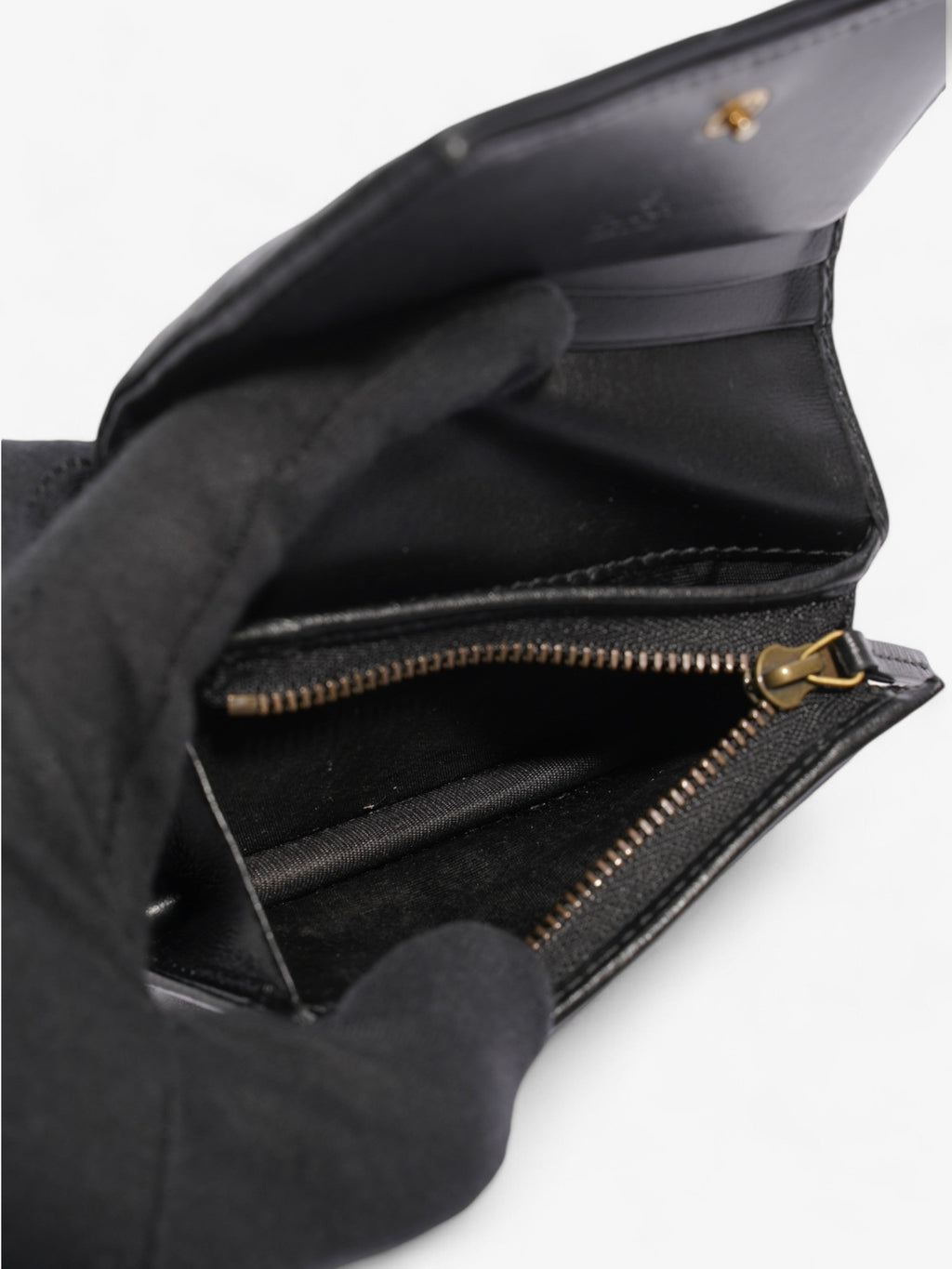 Gucci GG Marmont Wallet Black Leather