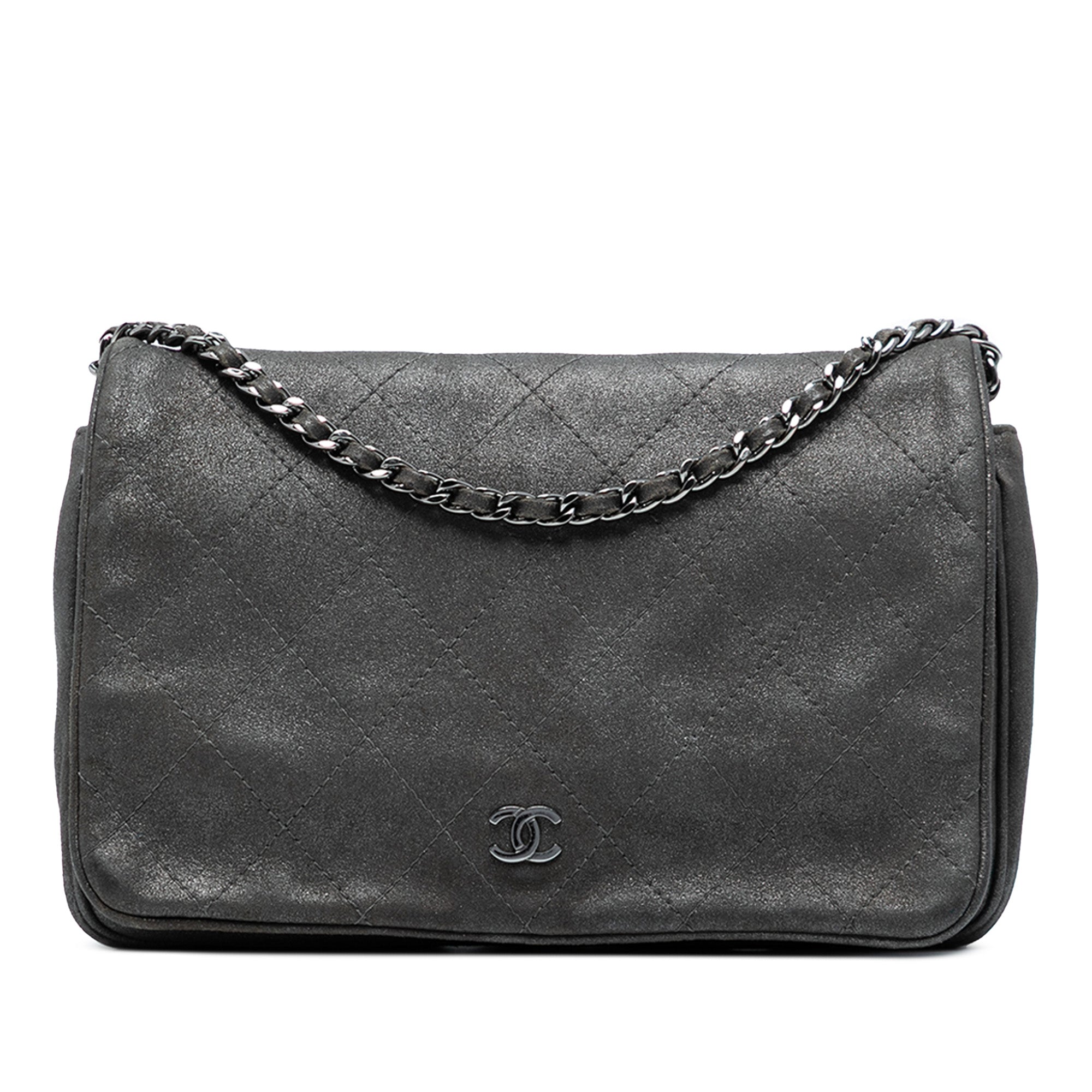 Wallet on Chain Quilted Lambskin