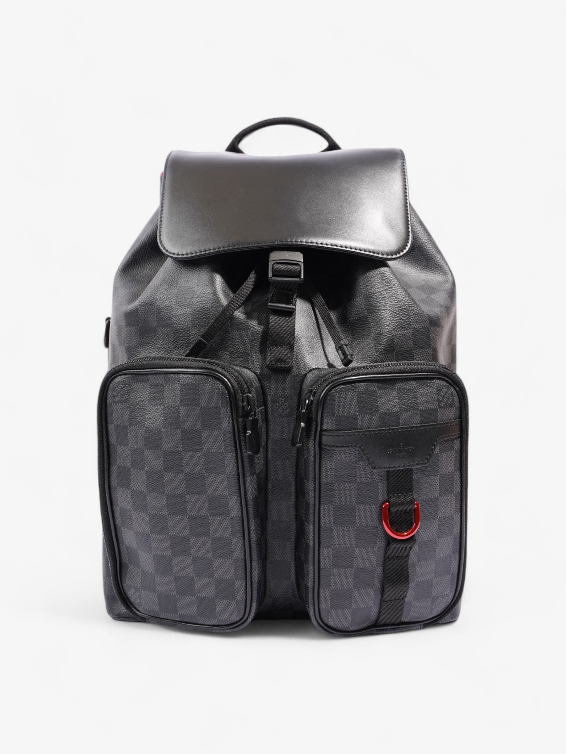 Louis Vuitton Utility Backpack Damier Graphite Canvas