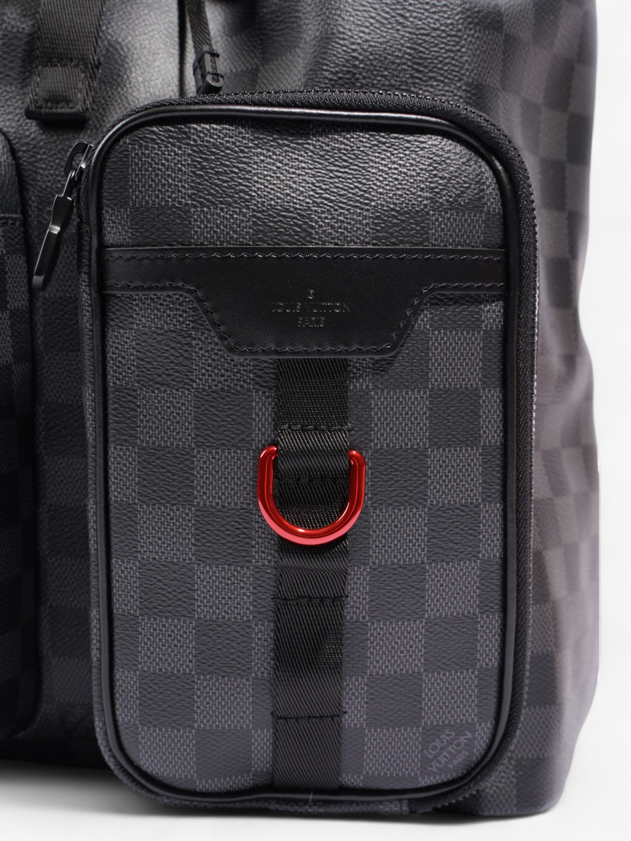 Louis Vuitton Utility Backpack Damier Graphite Canvas